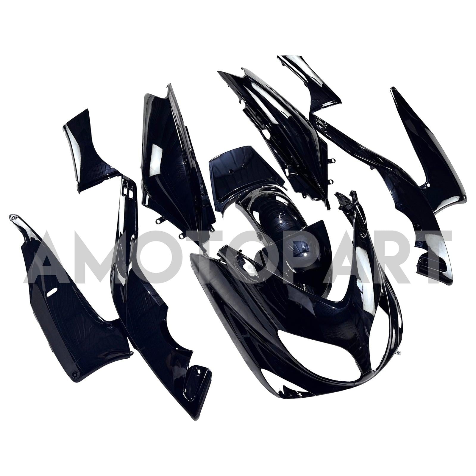 Amotopart 2001-2007 T-Max Yamaha Gloss Black Fairing Kit