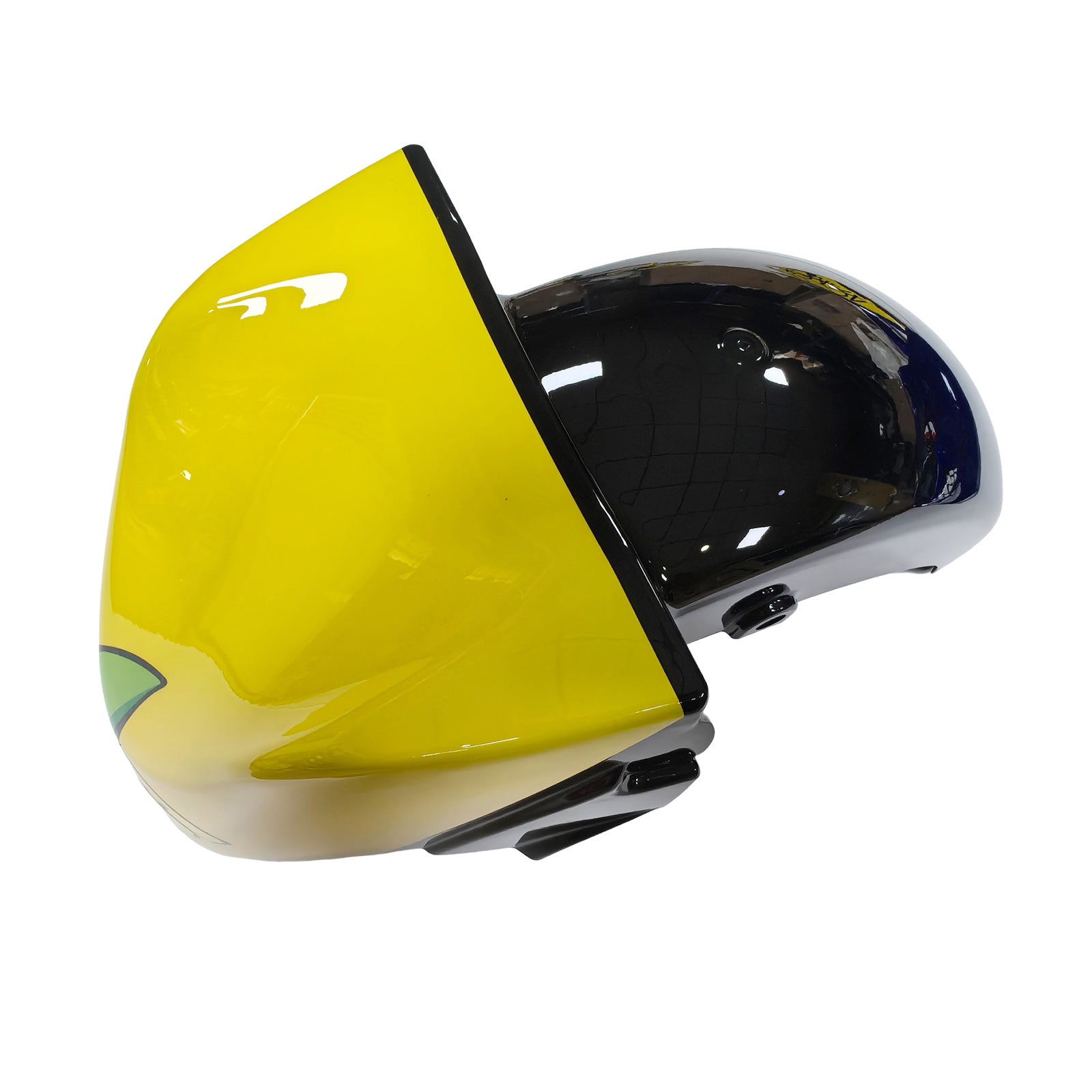 Amotopart 2001-2007 T-Max Yamaha Blue&Yellow Fairing Kit