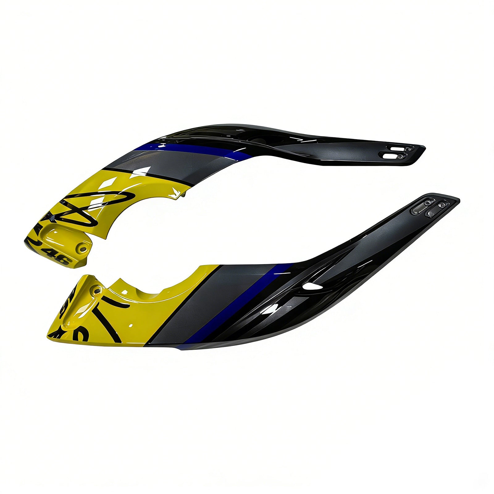 Amotopart 2001-2007 T-Max Yamaha Blue&Yellow Fairing Kit