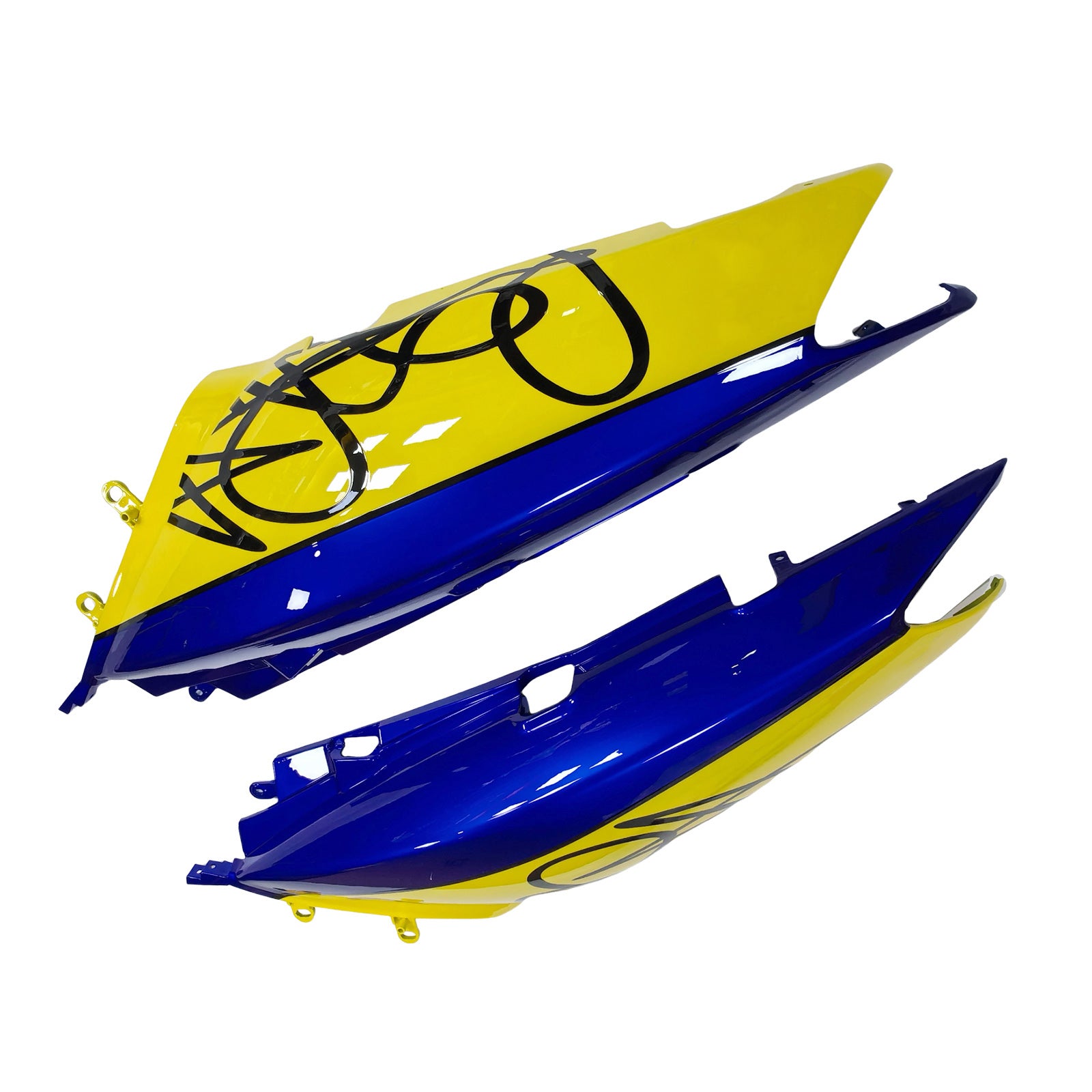Amotopart 2001-2007 T-Max Yamaha Blue&Yellow Fairing Kit