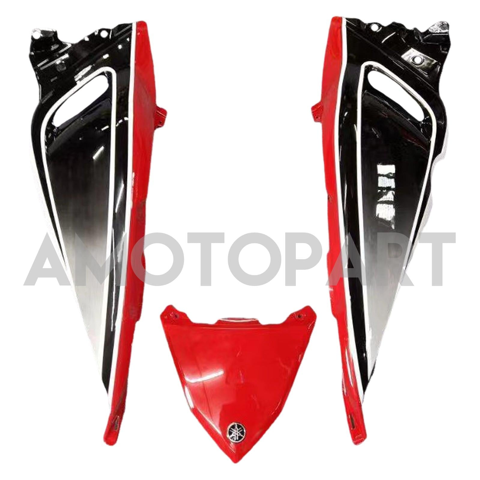 Amotopart 2012-2014 Yamaha T-Max TMAX530 Red&White Style1 Fairing Kit
