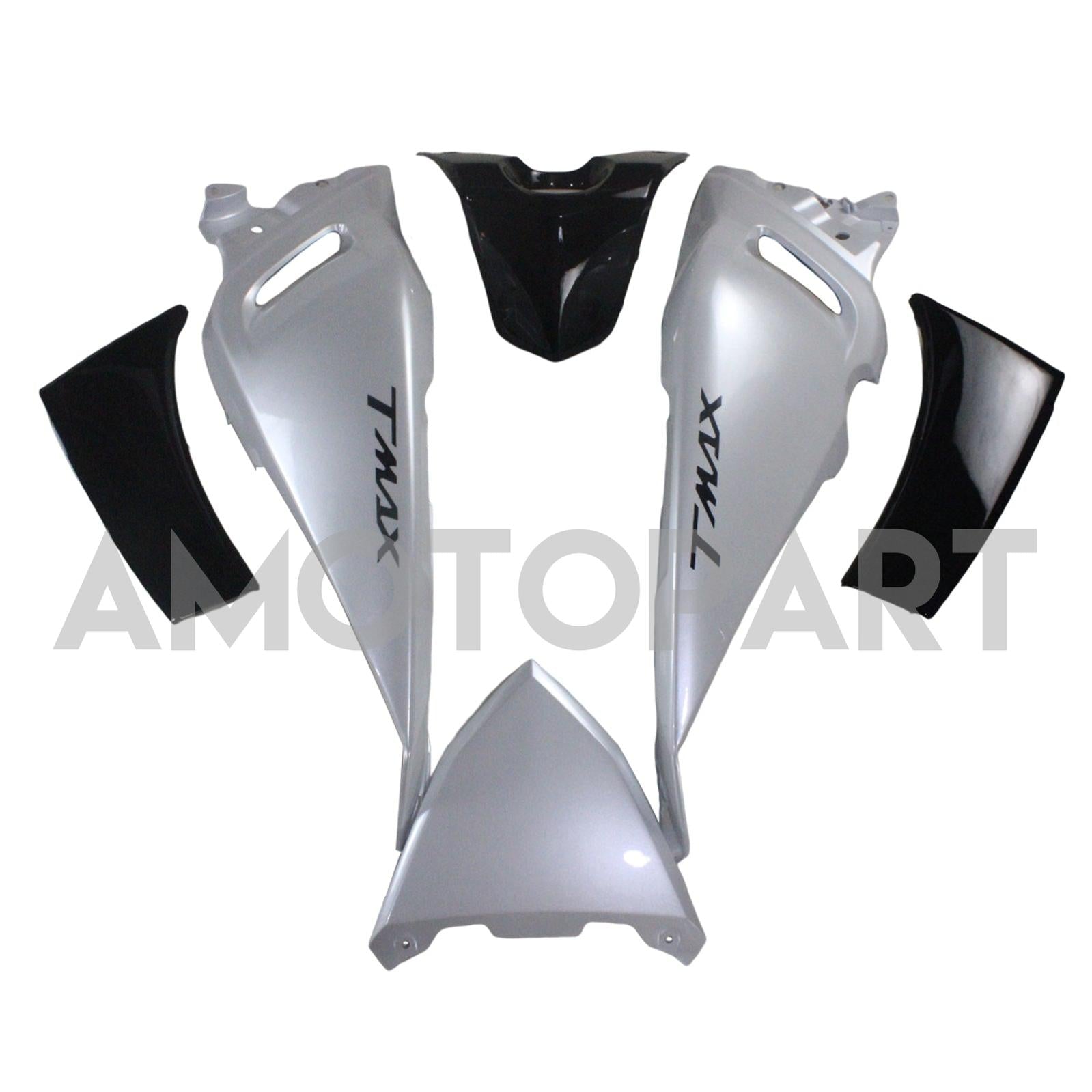 Amotopart 2012-2014 T-Max TMAX530 Yamaha Pearl White Fairing Kit