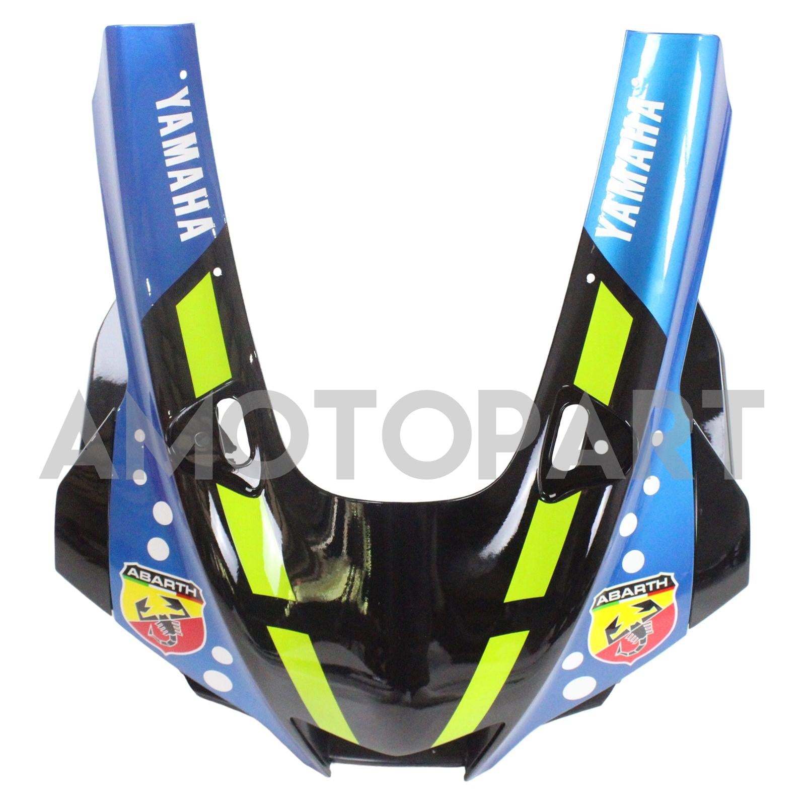 Amotopart 2020-2025 YZF R1 Yamaha Blue&Green Monster Fairing Kit