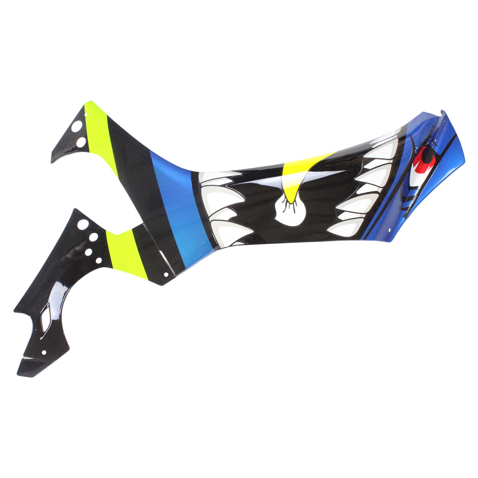 Amotopart 2020-2025 YZF R1 Yamaha Blue&Green Monster Fairing Kit