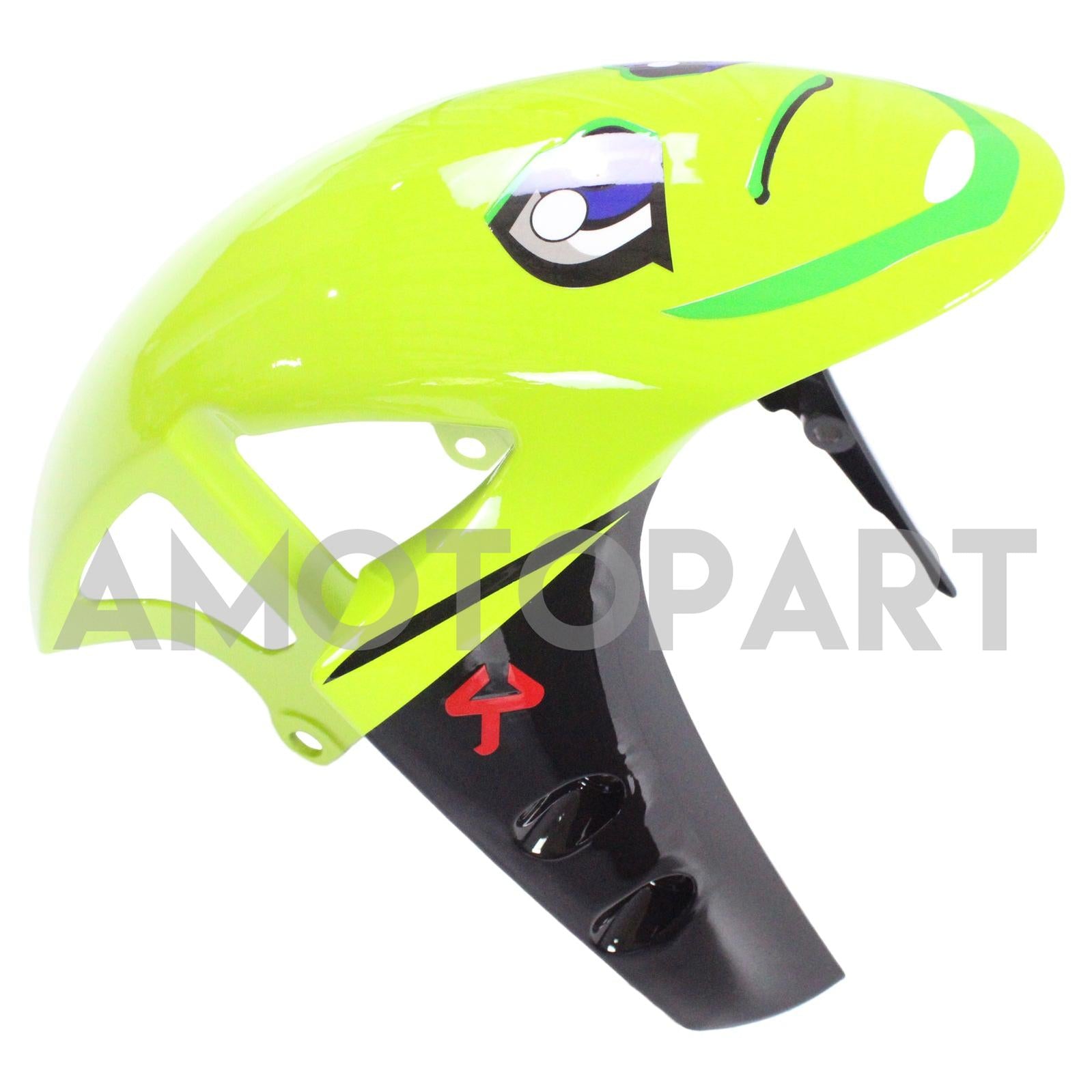 Amotopart 2020-2025 YZF R1 Yamaha Blue&Green Monster Fairing Kit