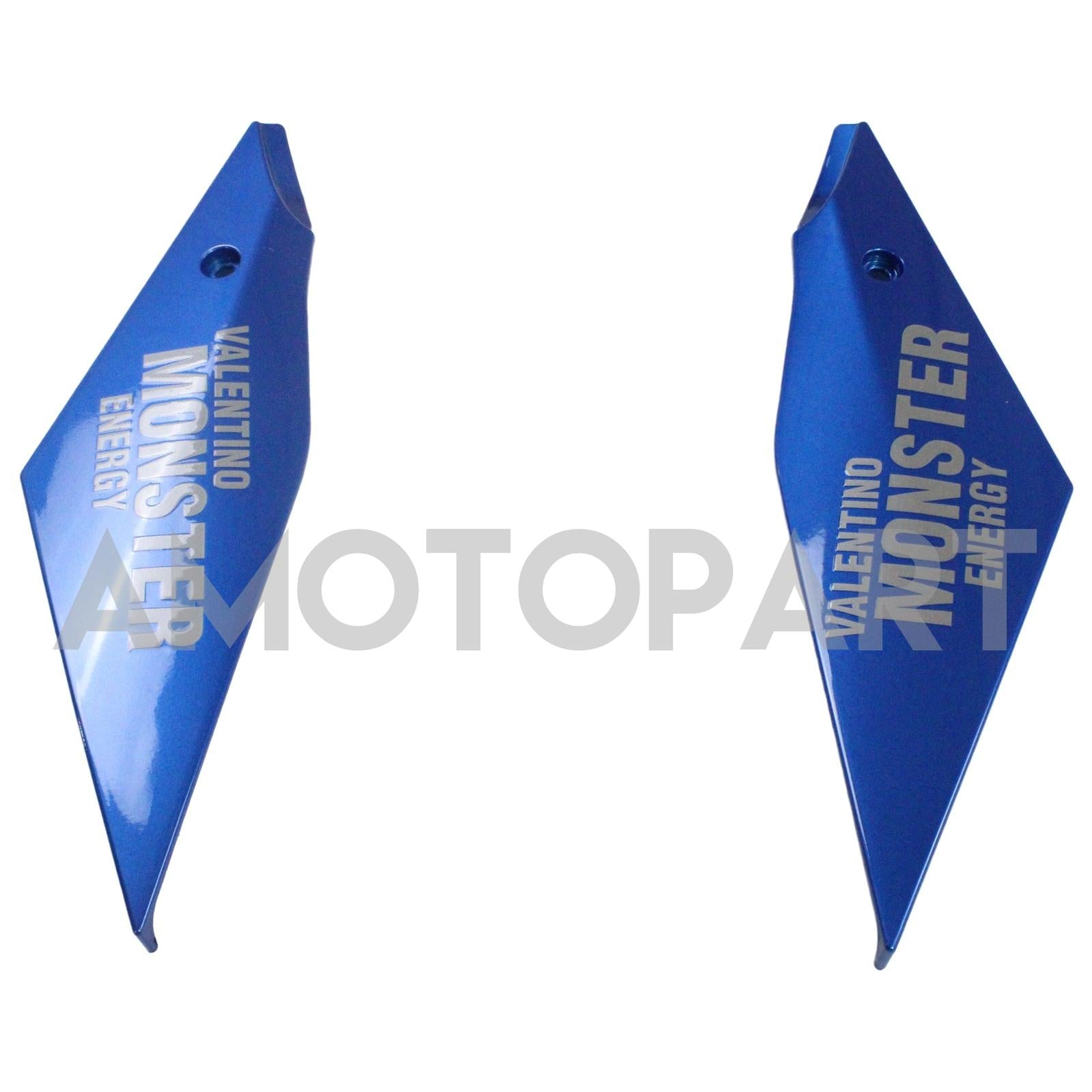 Amotopart 2020-2025 YZF R1 Yamaha Blue&Green Monster Fairing Kit