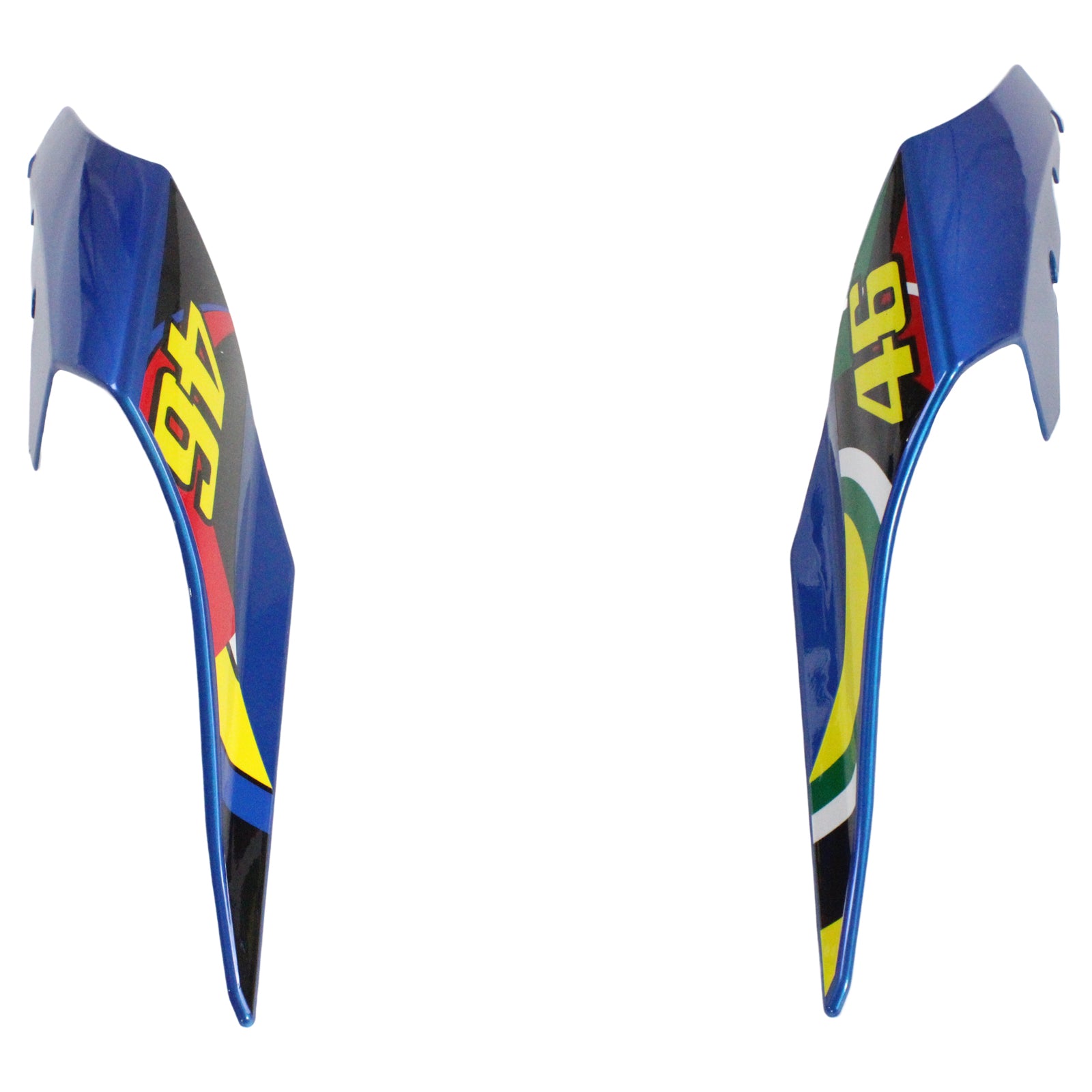 Amotopart 2020-2025 YZF R1 Yamaha Blue&Green Monster Fairing Kit