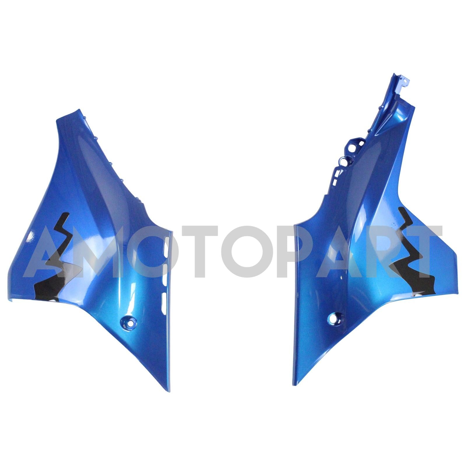 Amotopart 2020-2025 YZF R1 Yamaha Blue&Green Monster Fairing Kit