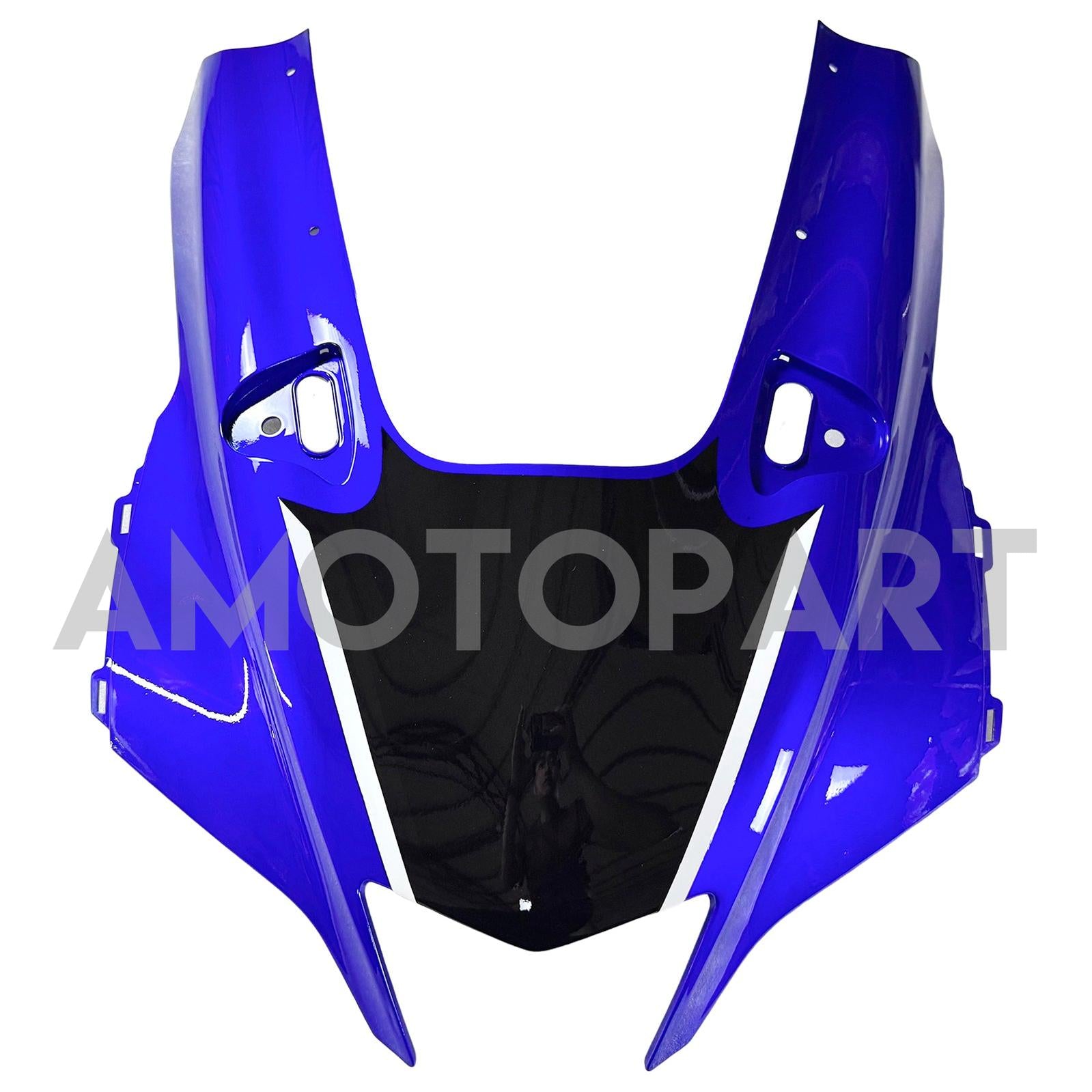 Amotopart Yamaha 2020-2025 YZF R1 Blue With Black Fairing Kit