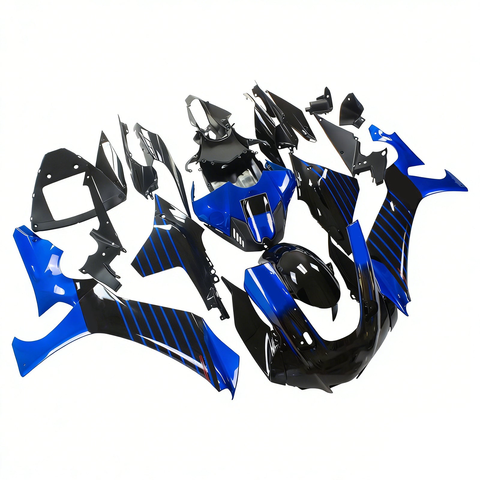 Amotopart Yamaha 2020-2025 YZF R1 Black Monster Fairring Kit