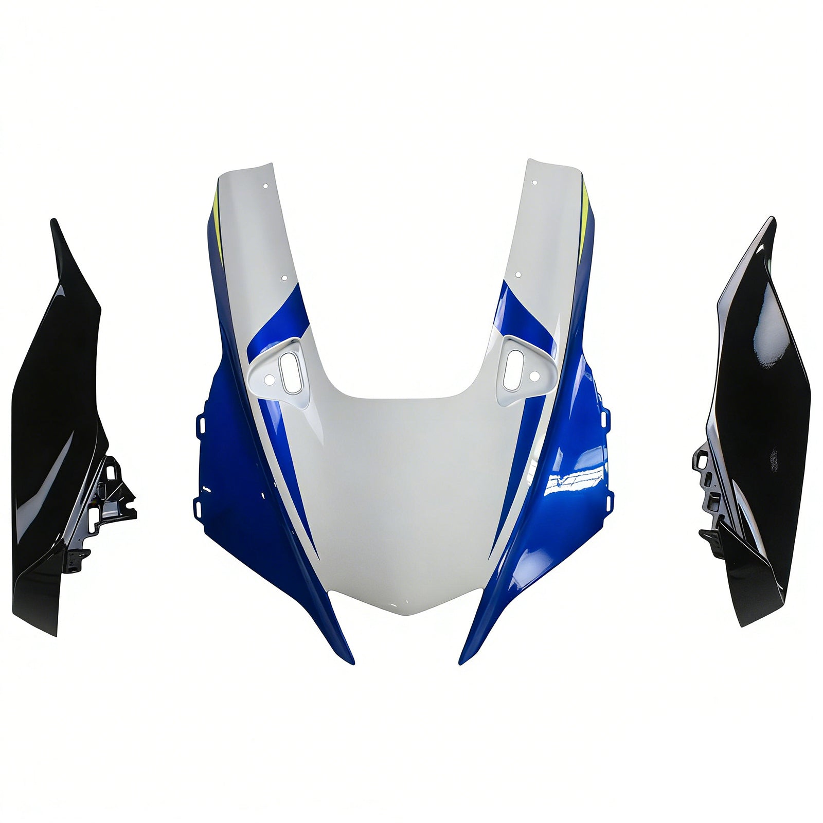 Kit carena Amotopart Yamaha 2020-2024 YZF R1 bianco blu logo