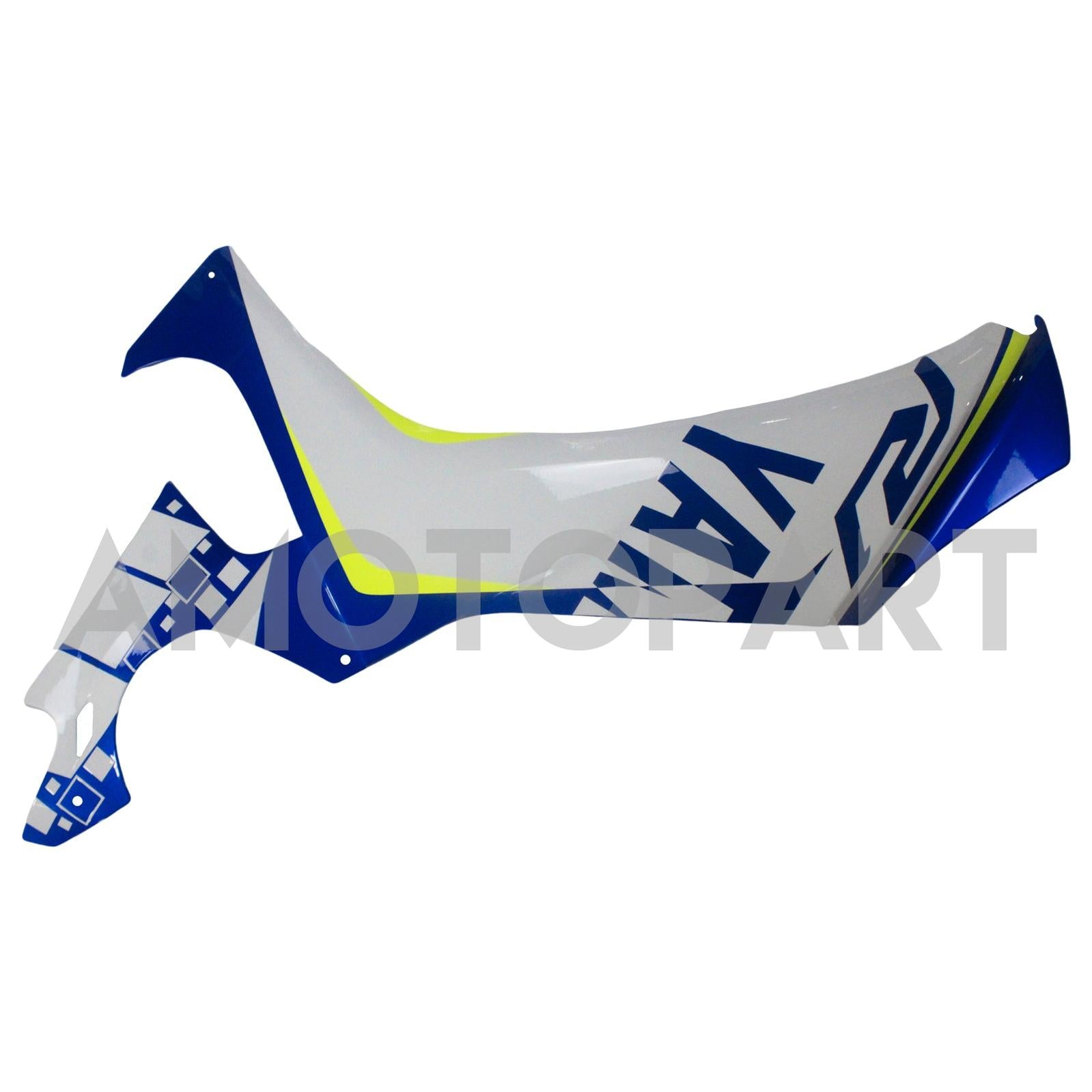 Amotopart Yamaha 2020-2025 YZF R1 Kit de carénage de logo bleu blanc