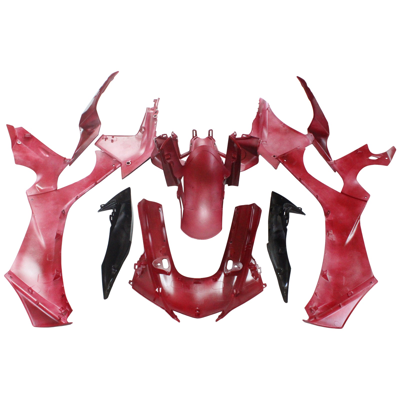Amotopart Yamaha 2020-2025 YZF R1 Gloss Dark Red Fairing Kit