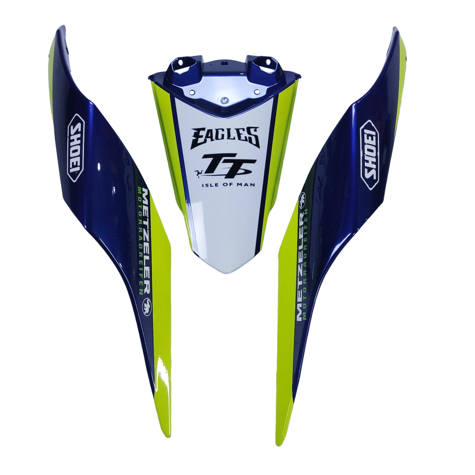 Amotopart Yamaha YZF R1 2020-2025 Blue&Yellow Fairing Kit