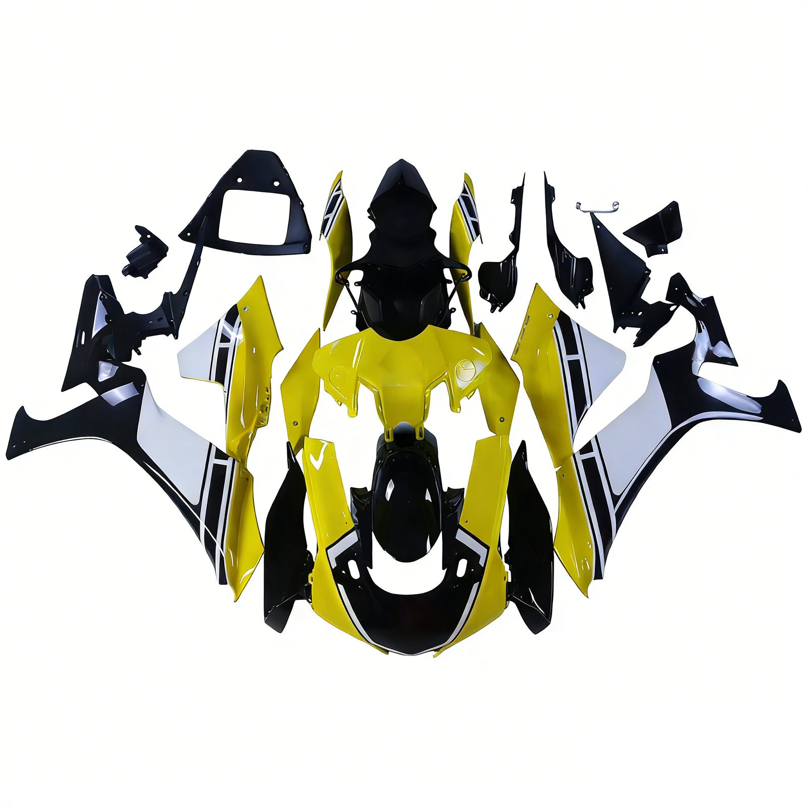 Amotopart Yamaha YZF R1 2020-2026 Yellow&Black Fairing Kit