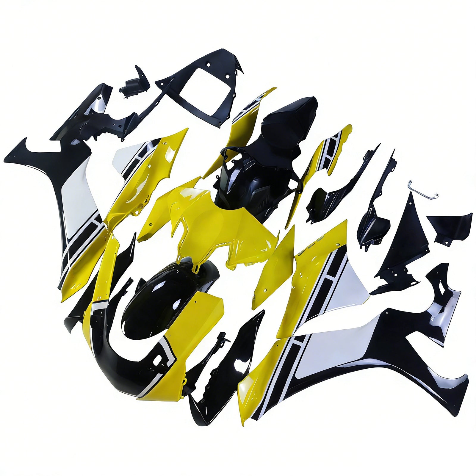 Amotopart Yamaha YZF R1 2020-2026 Yellow&Black Fairing Kit