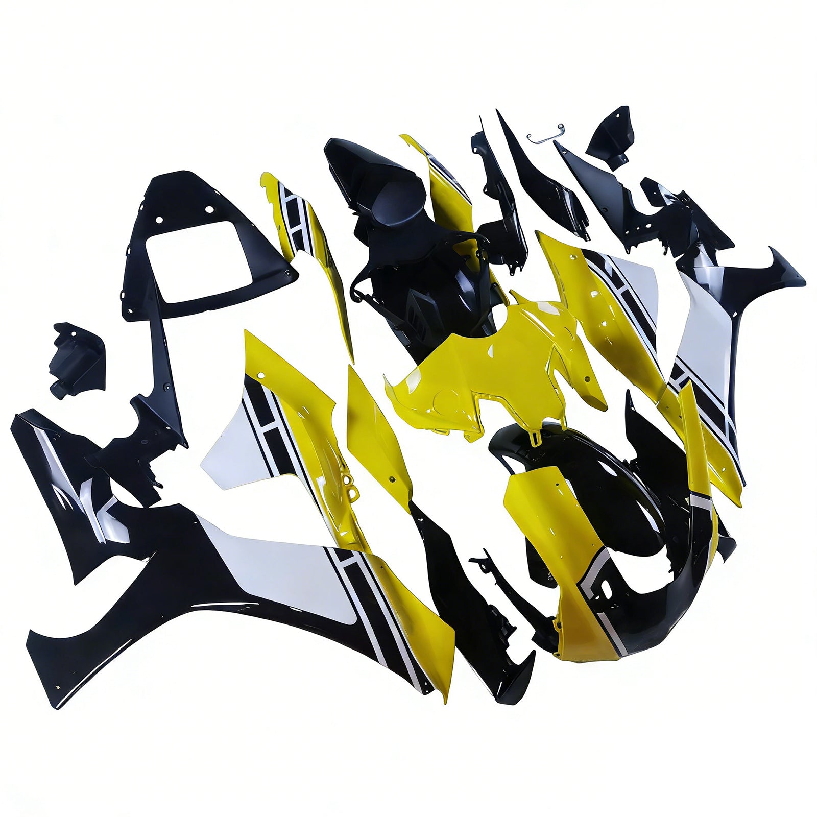 Amotopart Yamaha YZF R1 2020-2026 Yellow&Black Fairing Kit