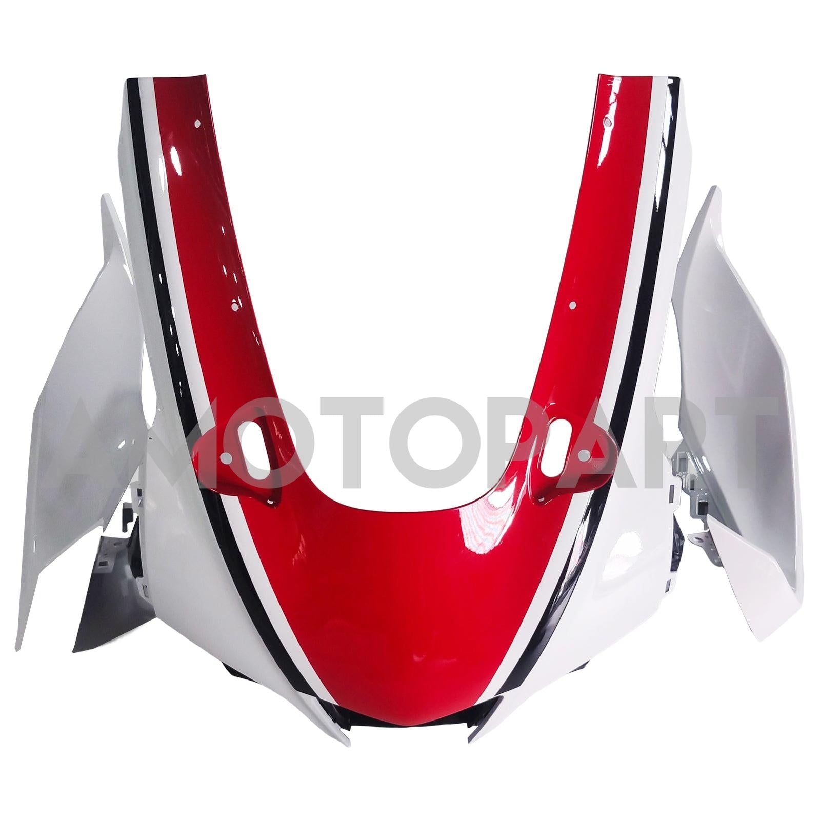 Amotopart 2020-2025 Yamaha YZF R1 White Black Red Fairing Kit