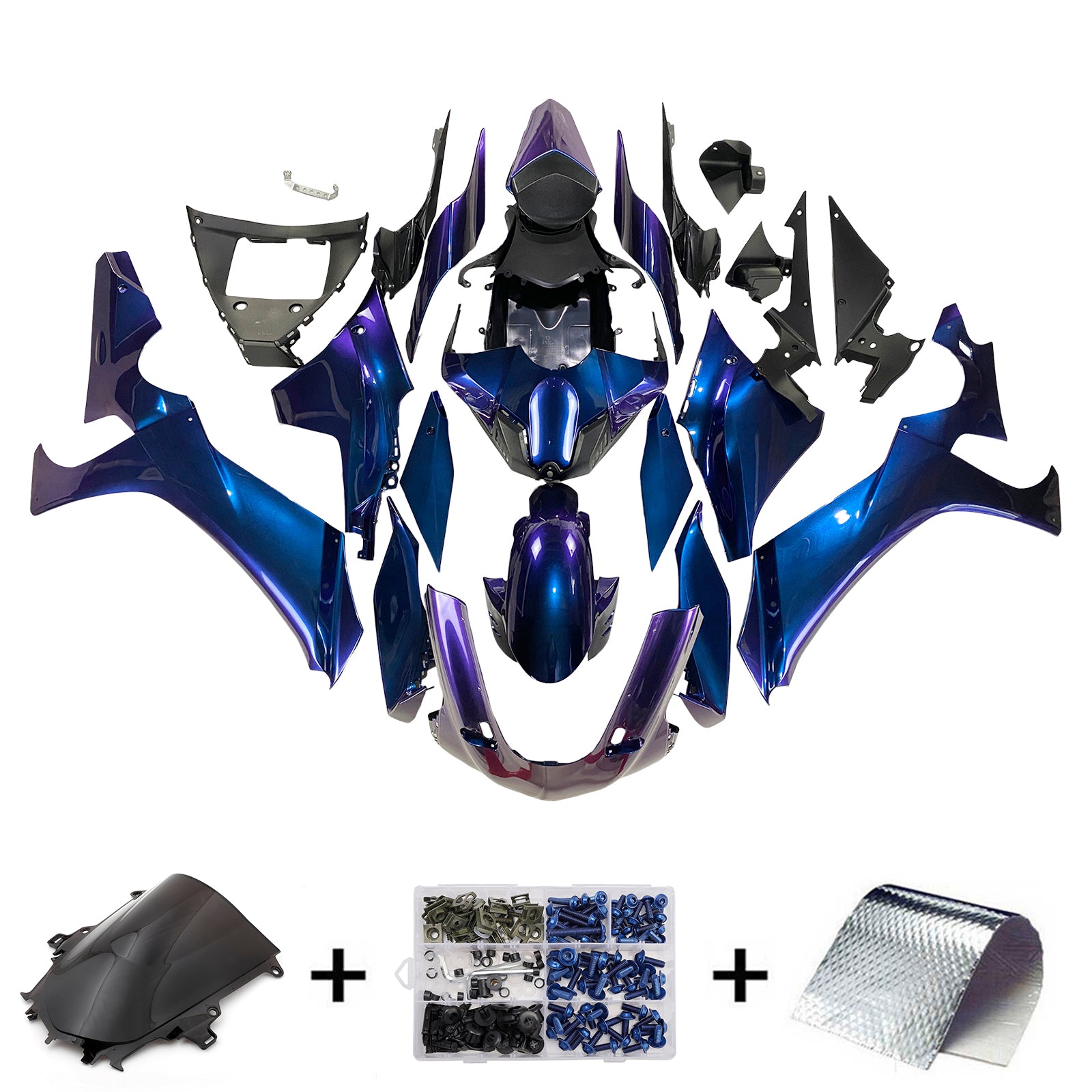 Amotopart 2020-2025 Yamaha YZF R1 Gradient Fairing Kit