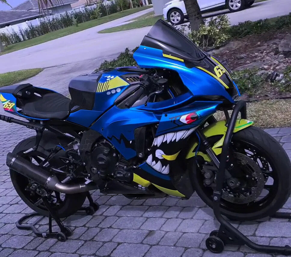 Amotopart 2020–2026 Yamaha YZF R1 Blaues Verkleidungsset