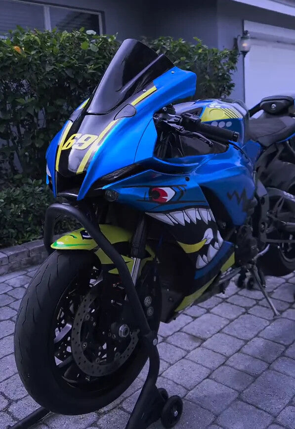 Amotopart 2020–2026 Yamaha YZF R1 Blaues Verkleidungsset