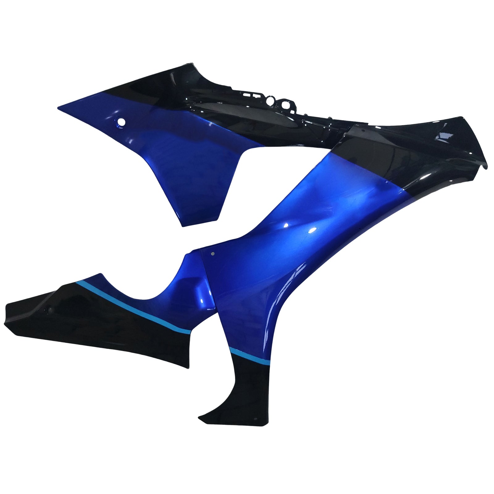 Amotopart Yamaha Yzf R1 2020-2025 Kit de carénage Blue White Gytr