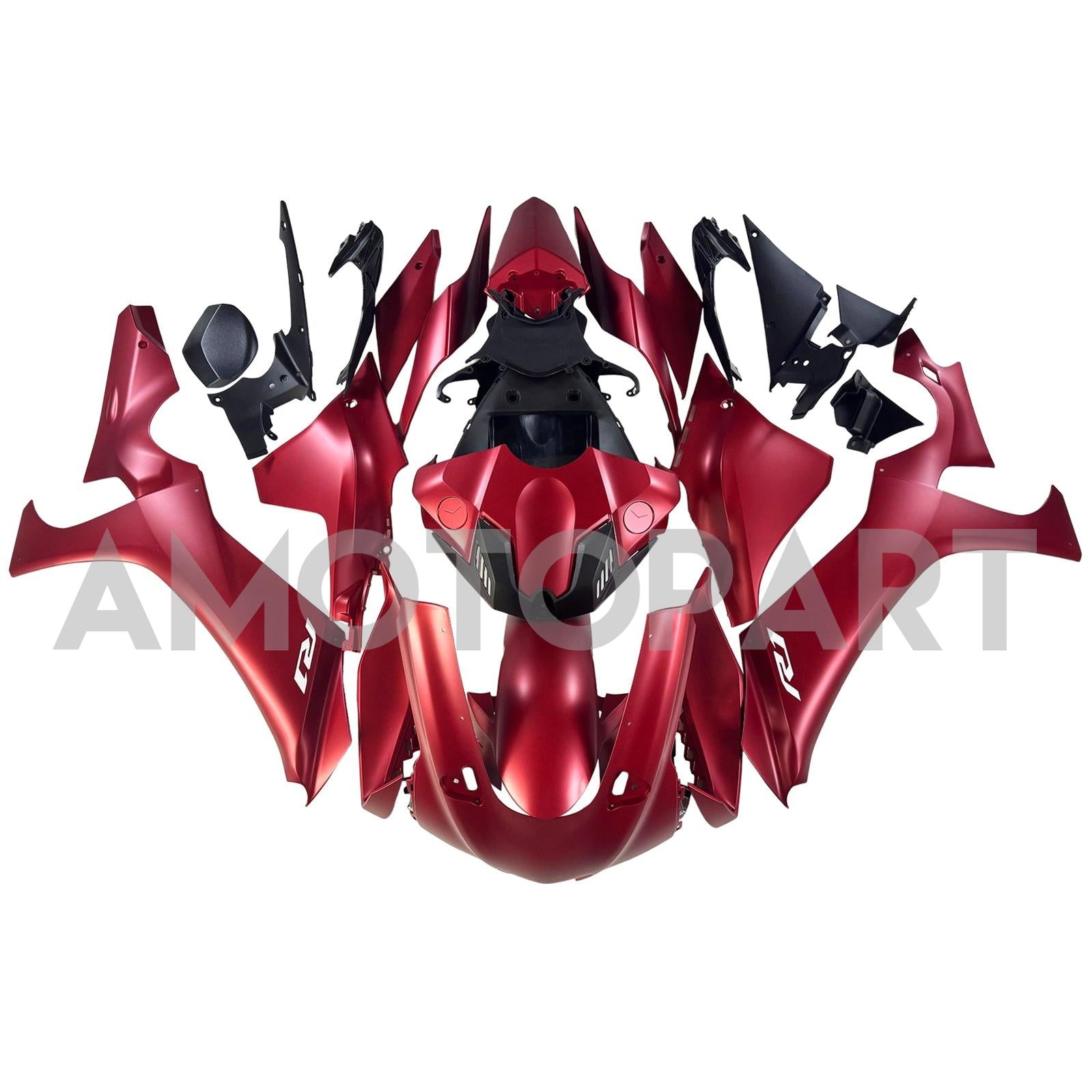 Amotopart 2020-2025 Yamaha YZF R1 Red Fairing Kit