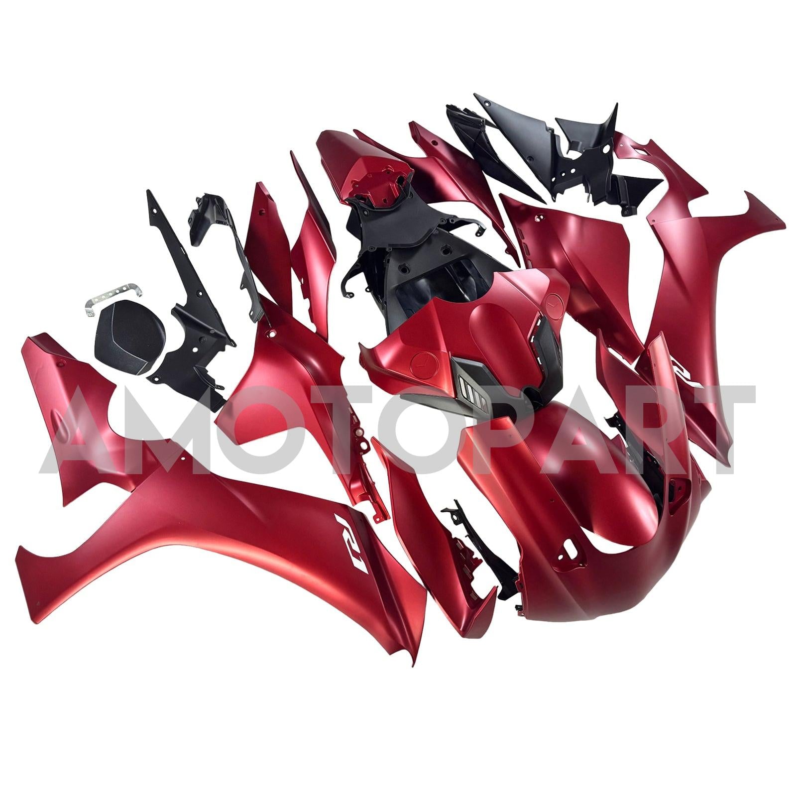 Amotopart 2020-2025 Yamaha YZF R1 Red Fairing Kit