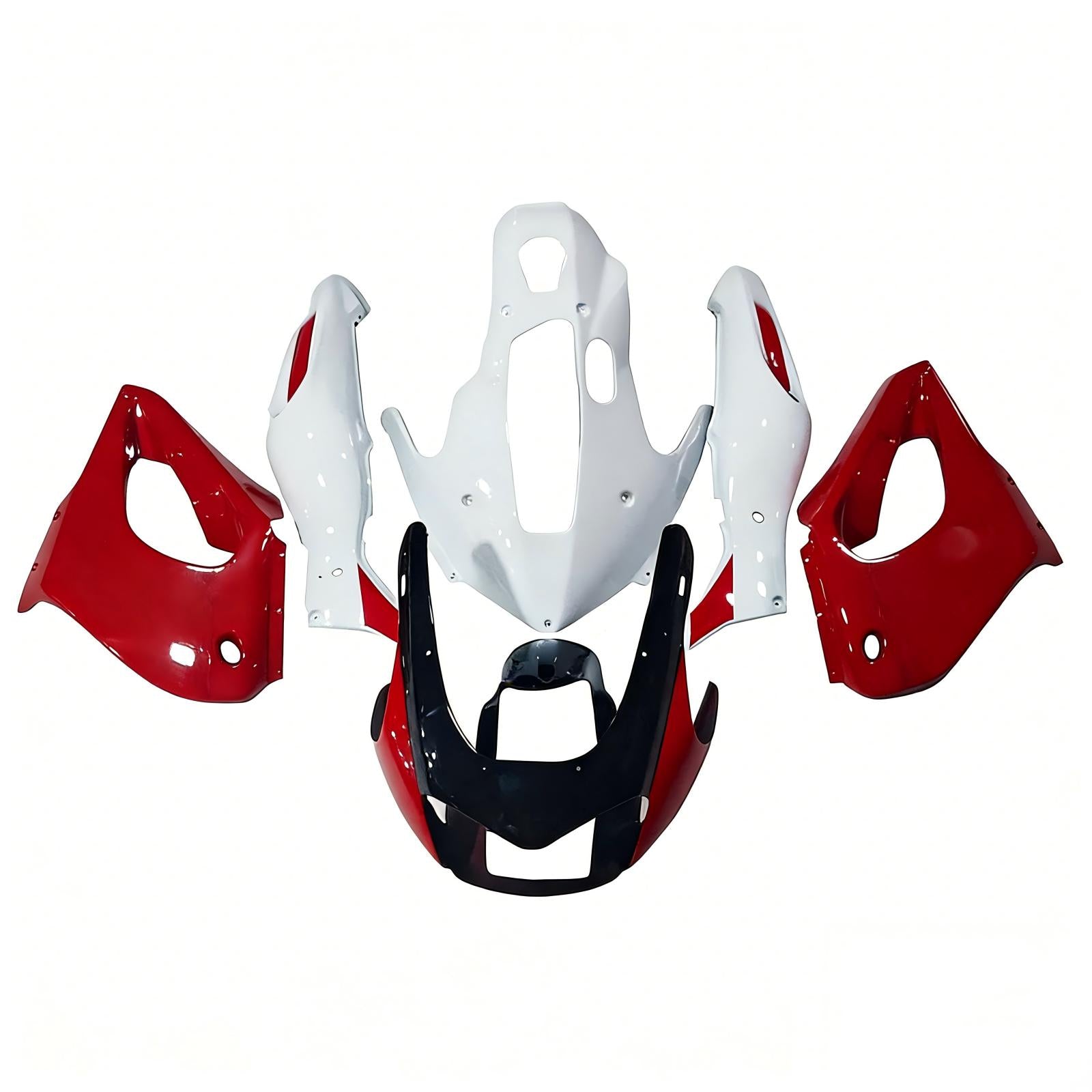 Amotopart 1997-2007 Yamaha YZF1000R Kit Red & White Thunderace Red & White