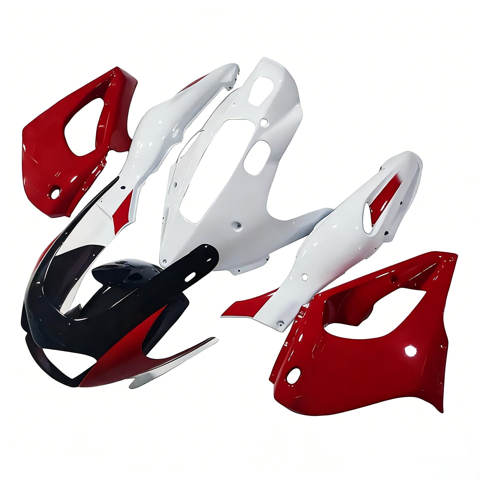 Amotopart 1997-2007 Yamaha YZF1000R Thunderace Fairing Red&White Kit