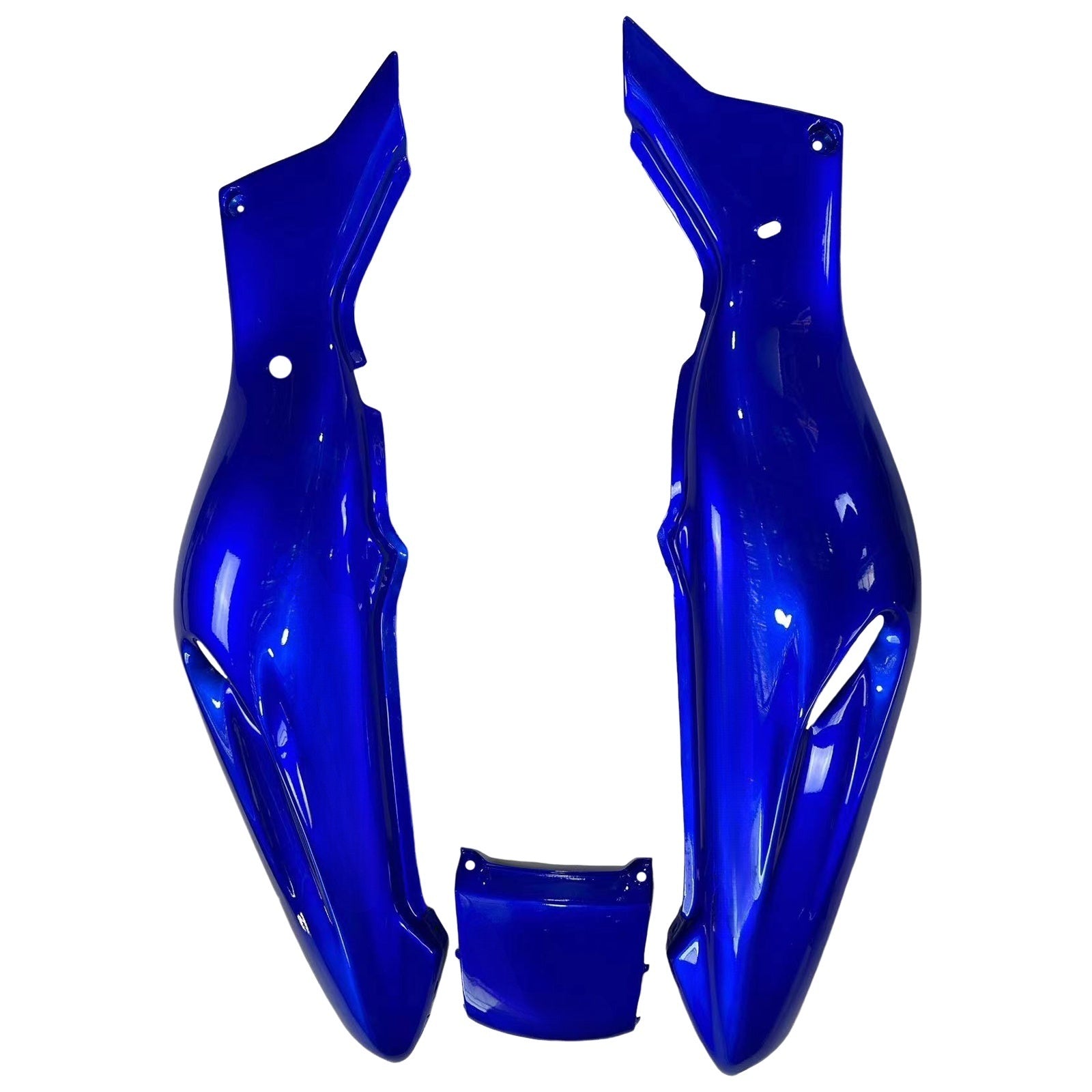 Amotopart 1997-2007 Yamaha YZF1000R Thunderace Verkleidung Blau&Schwarzes Set