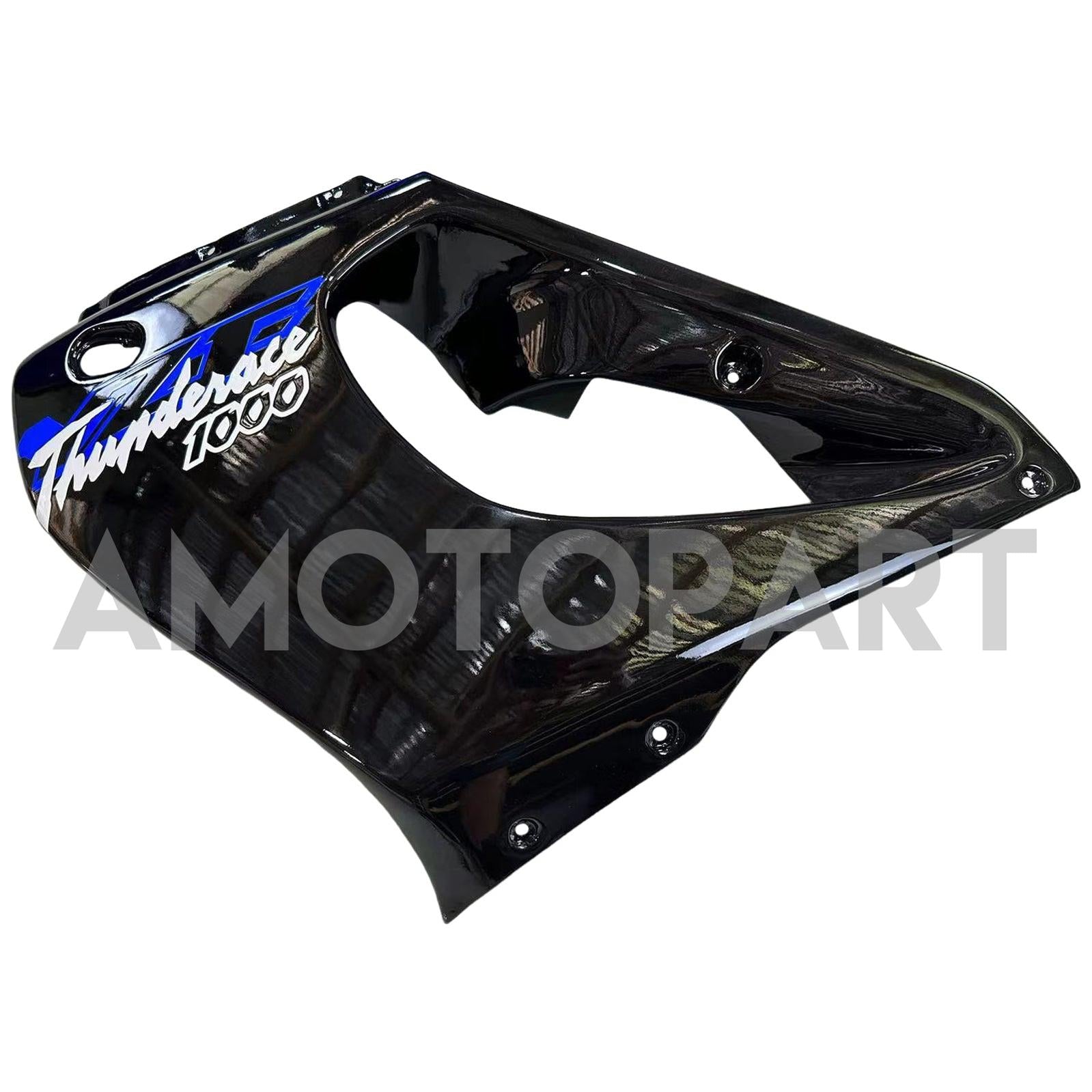 Amotopart 1997-2007 Yamaha YZF1000r Thunderace Fairing Blue & Black Kit