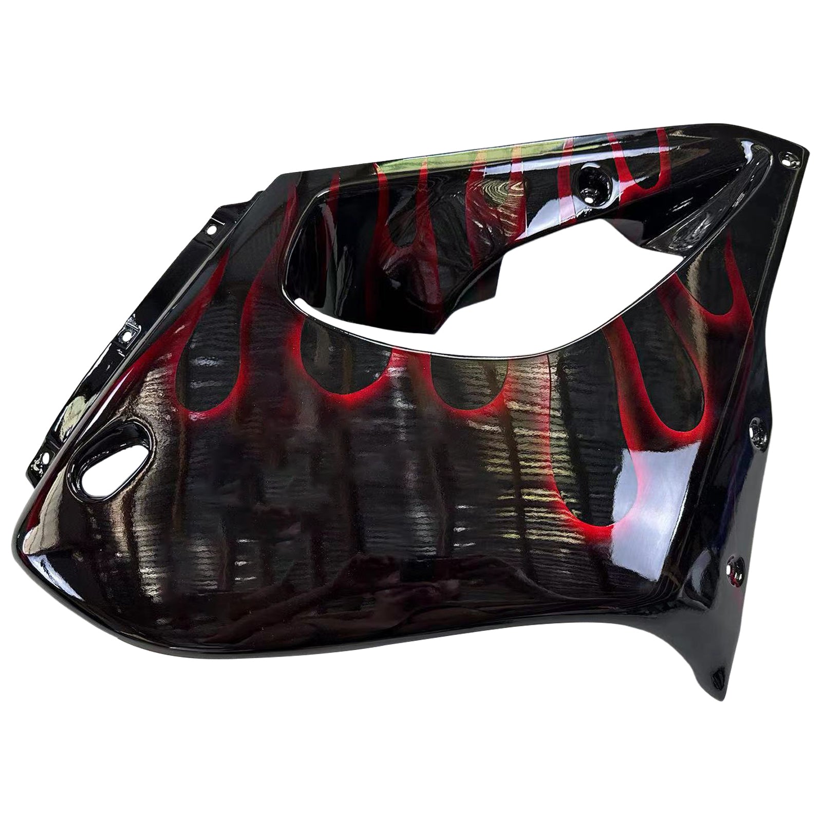 Amotopart 1997-2007 Yamaha YZF1000R Thunderace Fairing Red&Black Style3 Kit