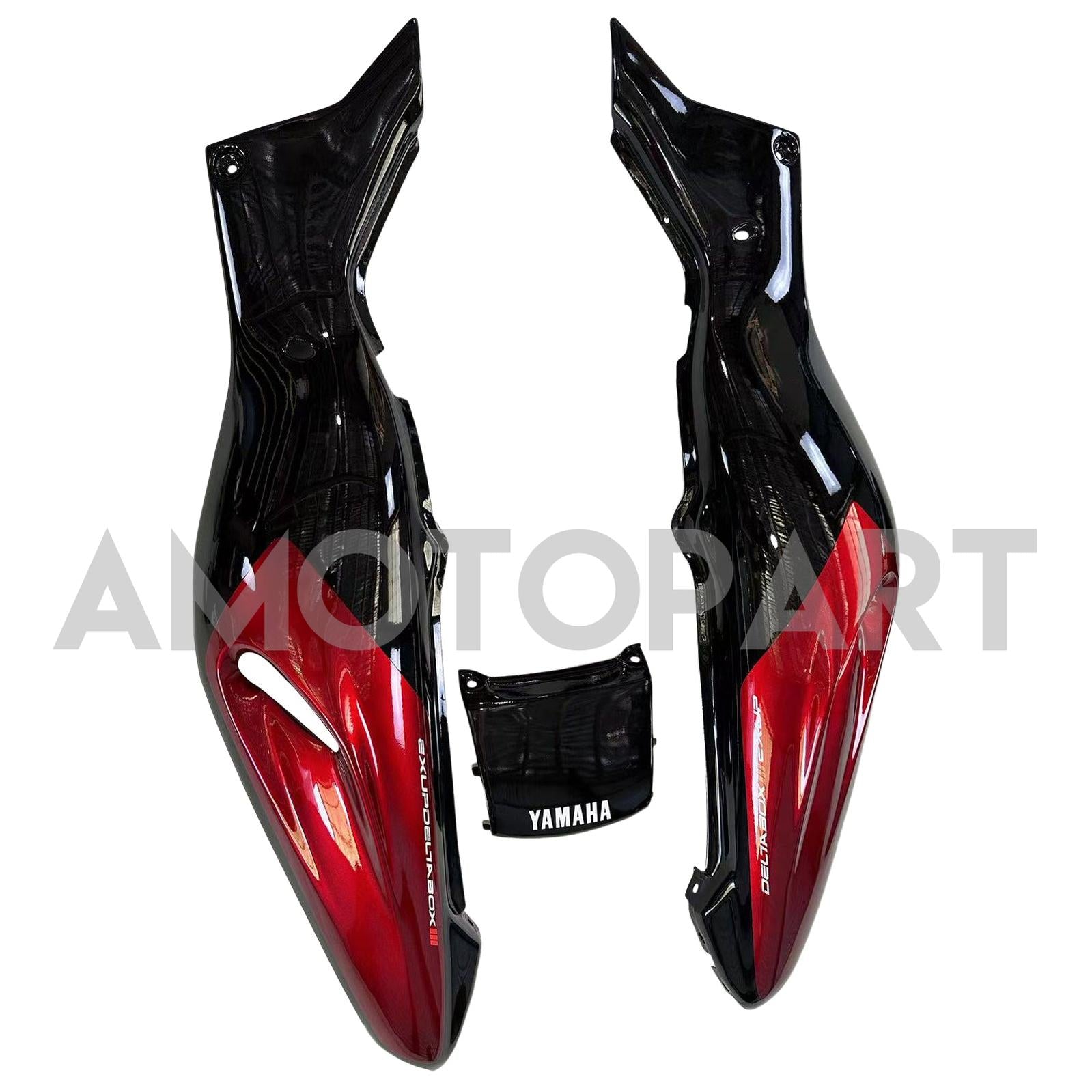 Amotopart 1997-2007 Yamaha YZF1000R Thunderace Fairing Red&Black Style3 Kit