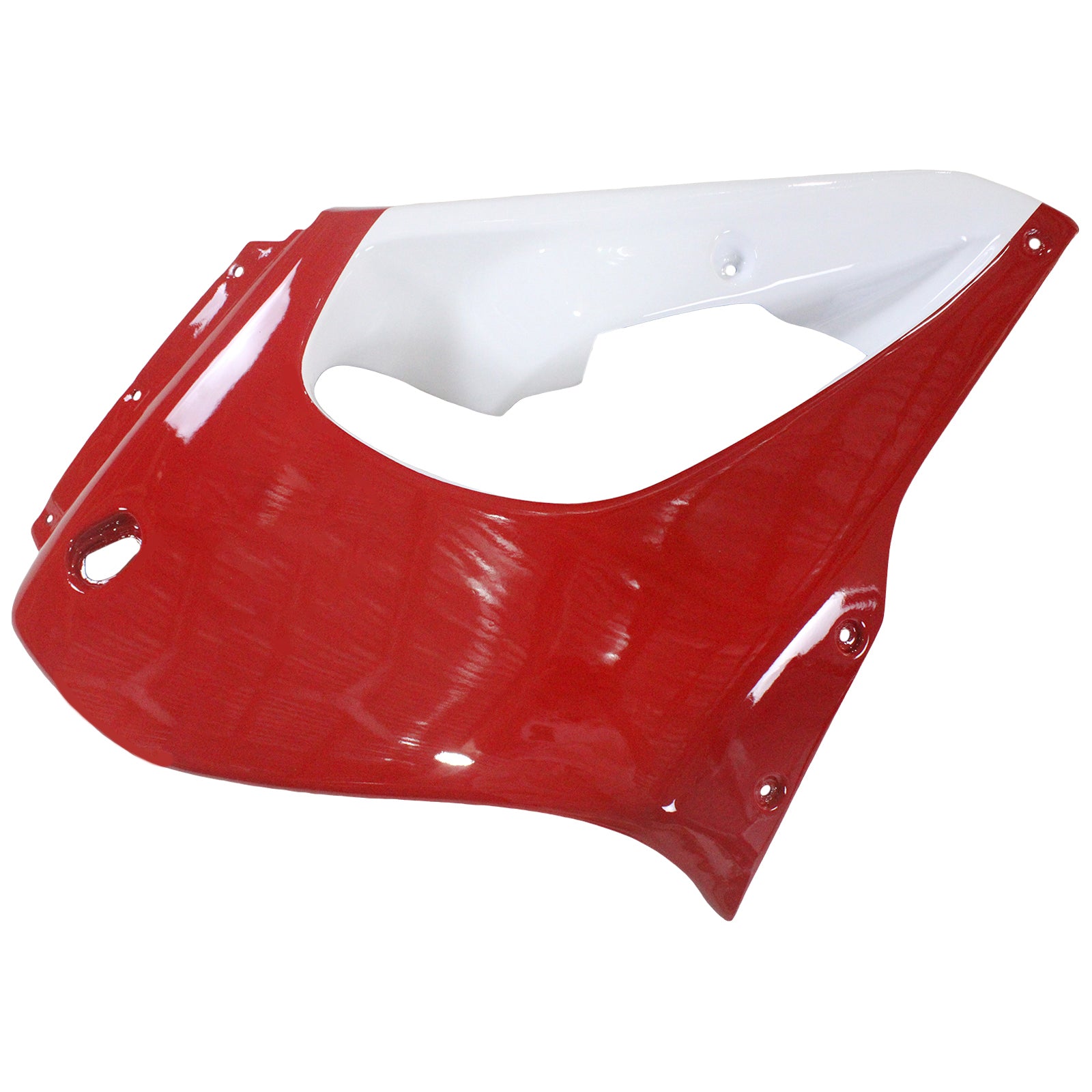 Carénage Amotopart pour Yamaha YZF1000R Thunderace 1997-2007, rouge&Kit Style1 noir