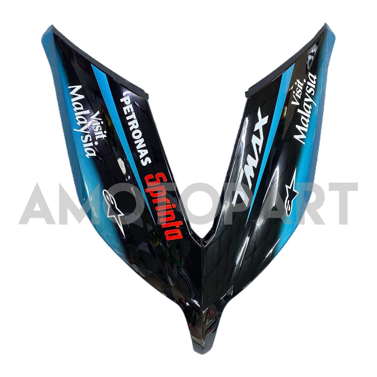 Amotopart 2015-2016 Yamaha T-Max TMAX530 Fairing Blue&Black Petronas Kit