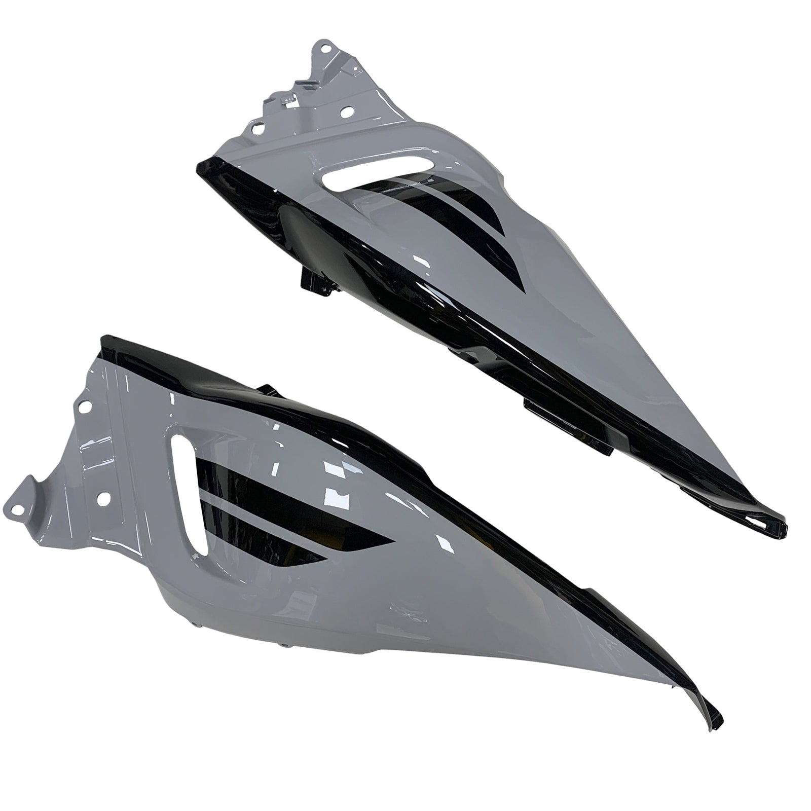 Amotopart 2015-2016 Yamaha T-Max TMAX530 Fairing Grey&Black Kit