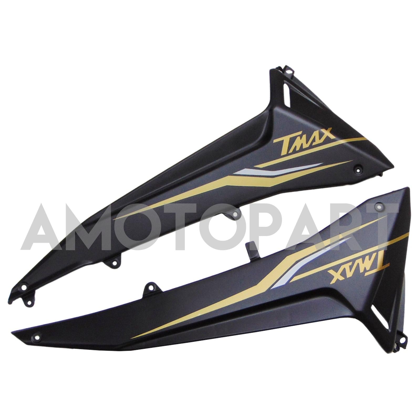 Amotopart 2015-2016 Yamaha T-Max Tmax530 Fairing Matte Black s akcenty