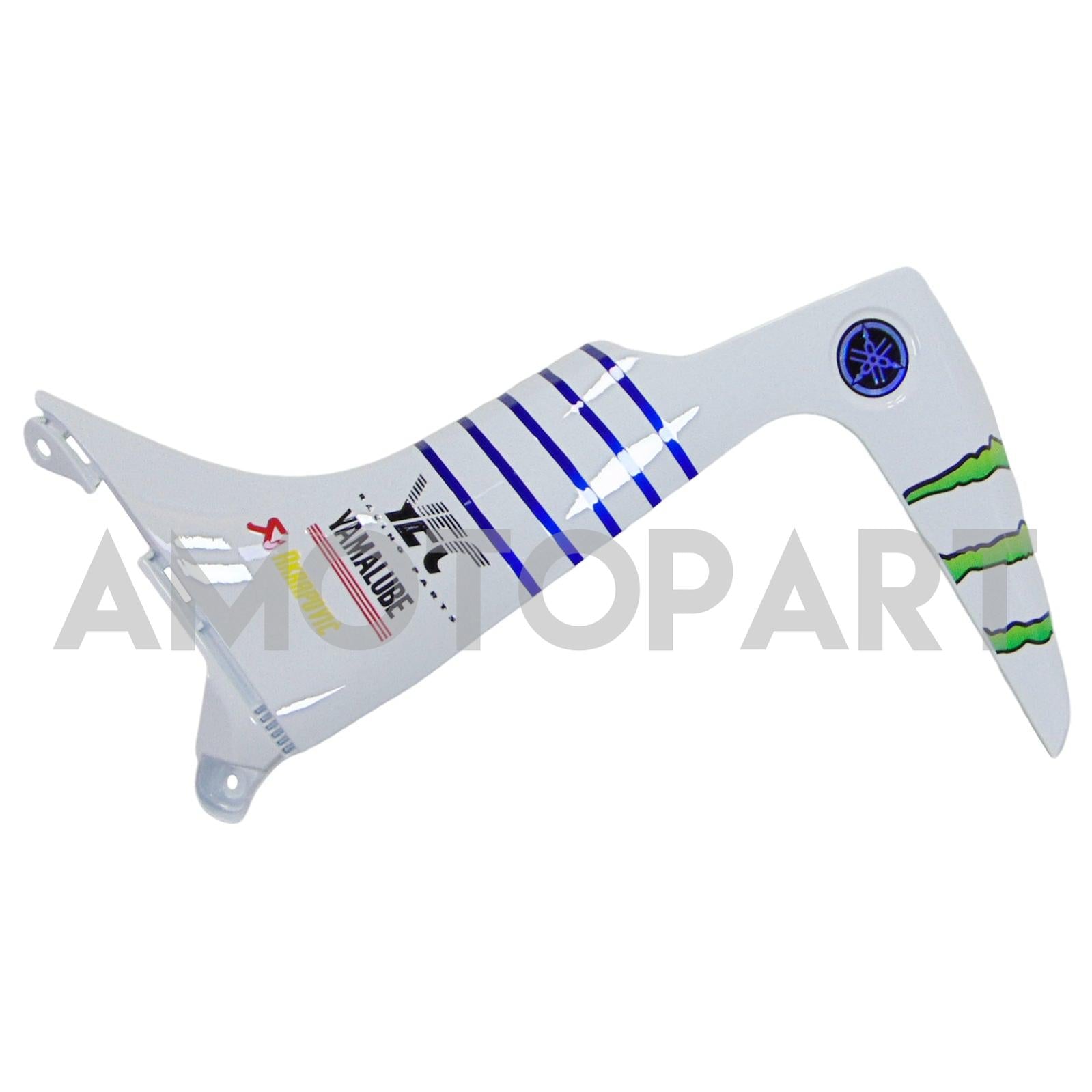 Amotopart 2017-2018 Yamaha T-Max TMAX530 Fairing White&Blue Kit