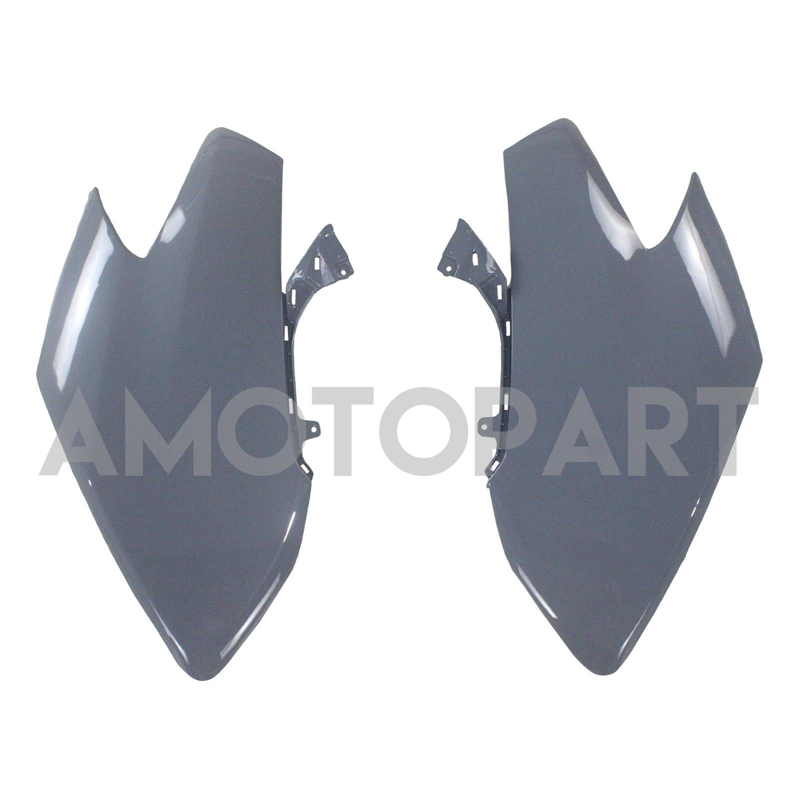 Carénage Amotopart gris pour Yamaha T-Max TMAX530 2017-2018&Kit noir