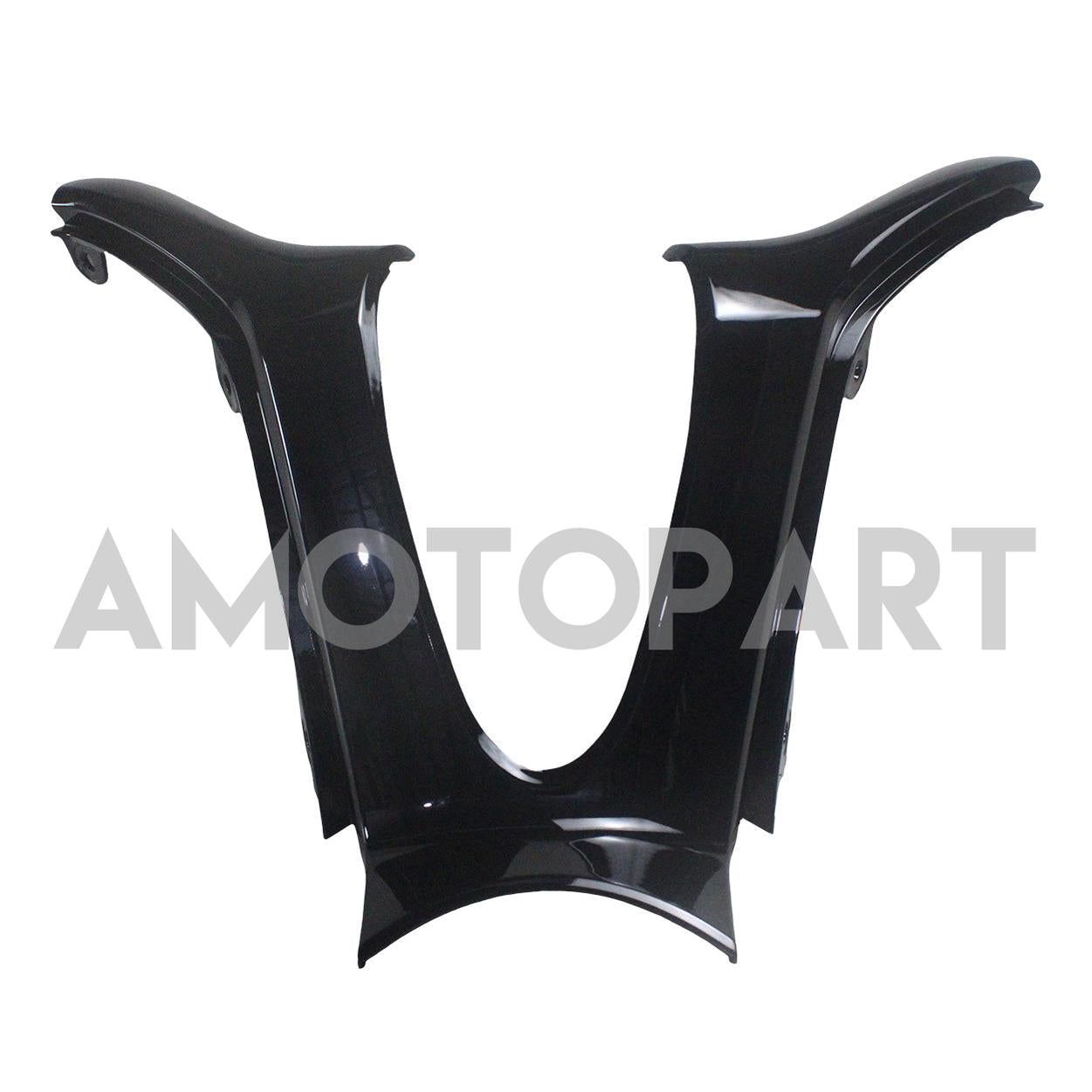 Amotopart 2017-2021 Yamaha XMAX 300 Carena Grigio Nero Style 1 Kit