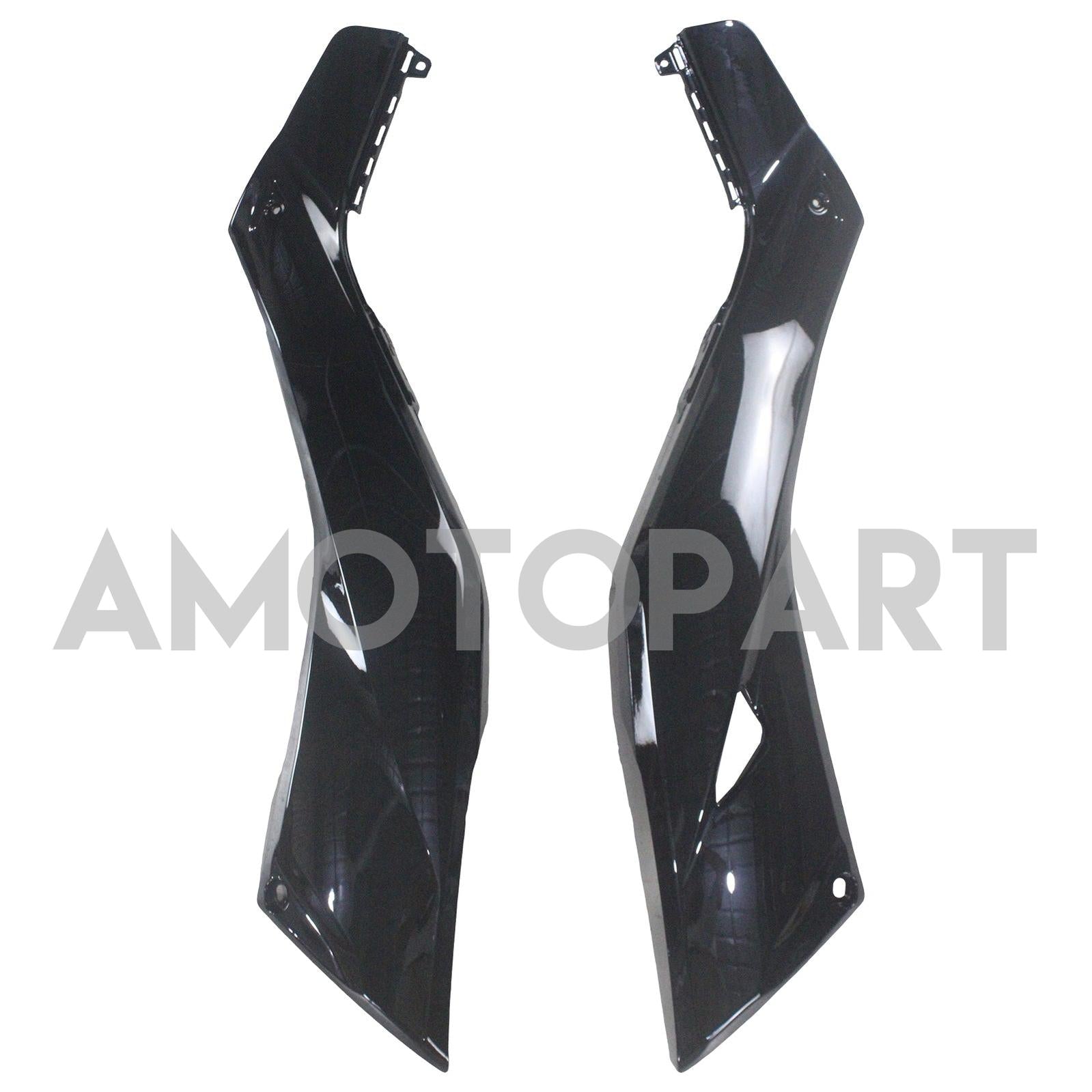 Amotopart 2017-2021 Yamaha XMAX 300 Carena Grigio Nero Style 1 Kit