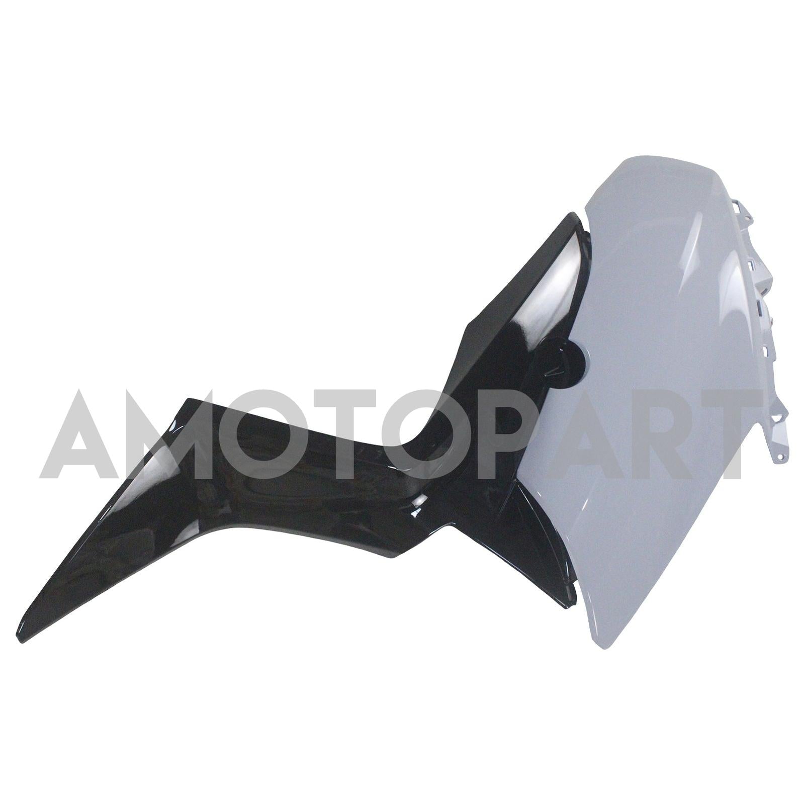 Amotopart 2017-2021 Yamaha XMAX 300 Carena Grigio Nero Style 1 Kit