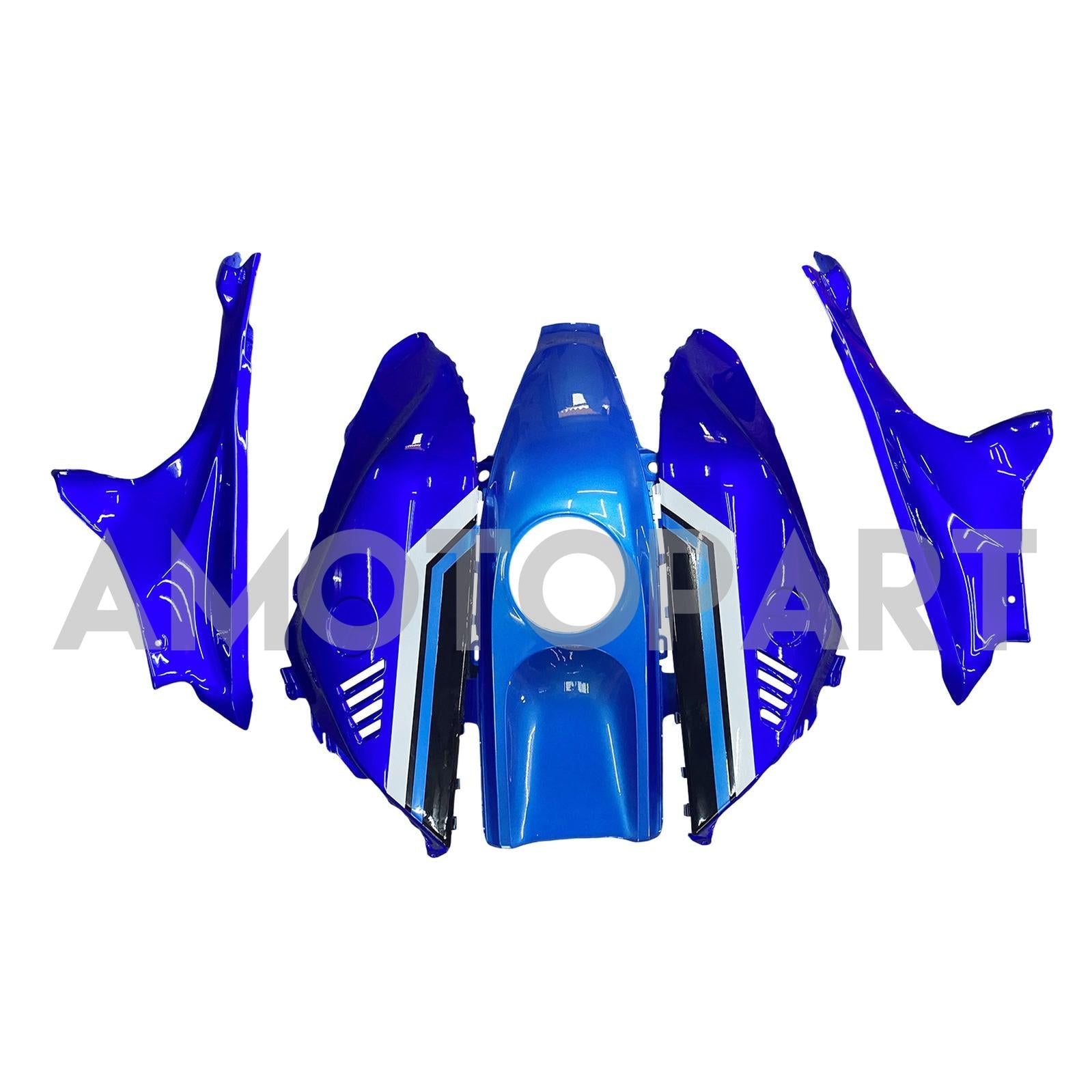 Amotopart 2021-2025 Yamaha YZF-R7 Blue Style1 Kit de carenagem