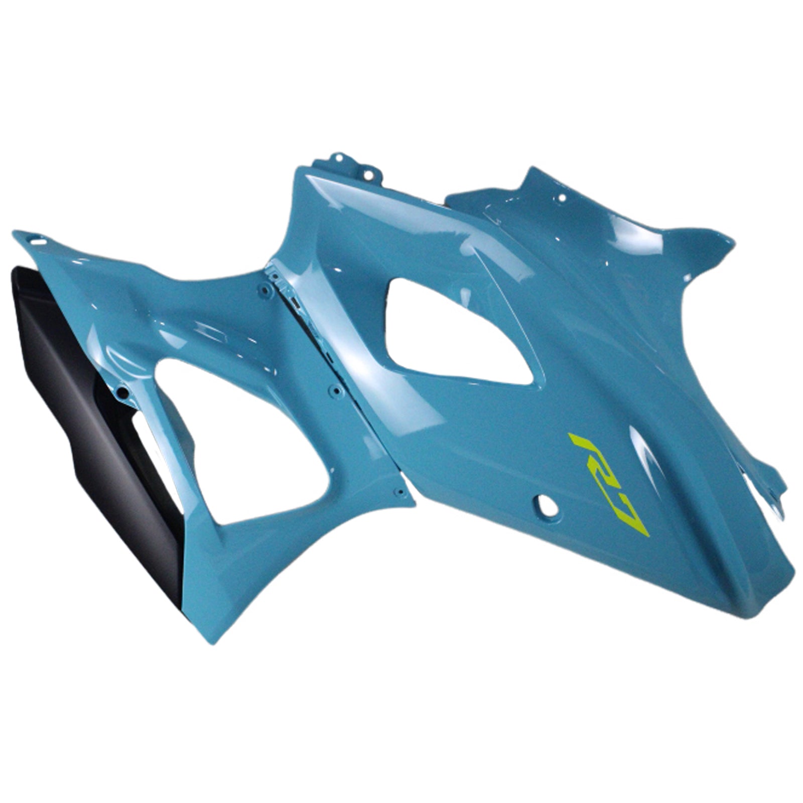 Amotopart 2021-2025 Yamaha YZF-R7 Blue Style5 Zestaw owiewki