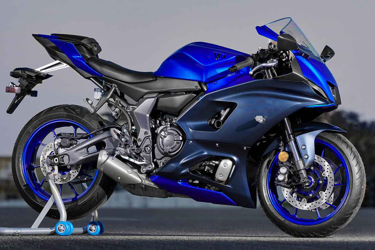 Amotopart 2021-2025 Yamaha YZF-R7 Blue Style4 Fairing Kit