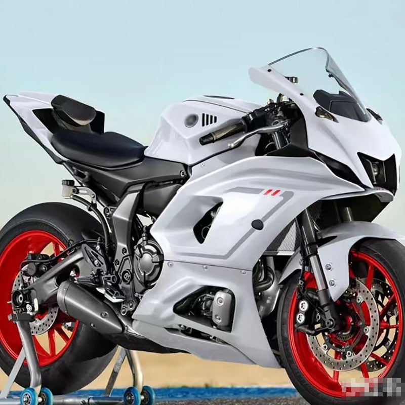 Amotopart 2021-2025 Yamaha YZF-R7 White Fairing Kit