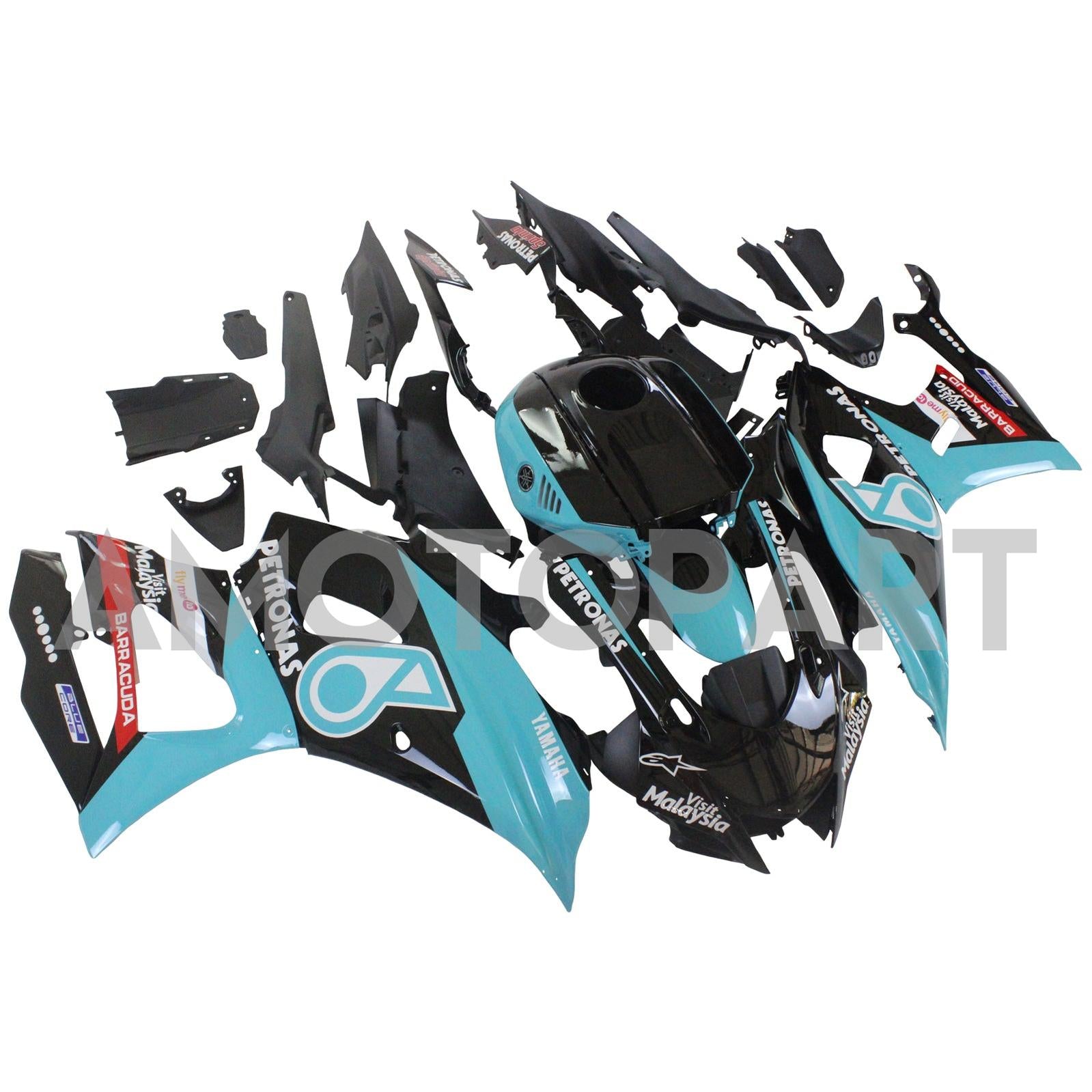 AMOTOPART 2021-2025 YAMAHA YZF-R7 PETRONAS FAIRING KIT