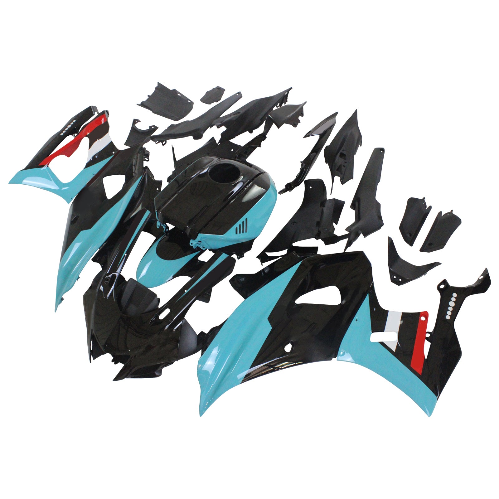 Amotopart 2021-2024 ヤマハ YZF-R7 ペトロナス フェアリングキット