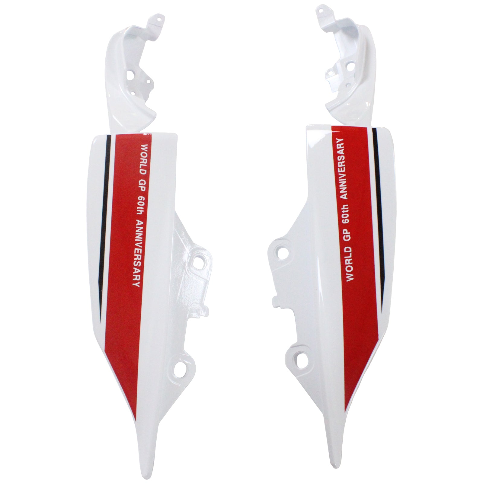 Amotopart 2021-2024 Yamaha YZF-R7 Kit de carenado blanco y rojo